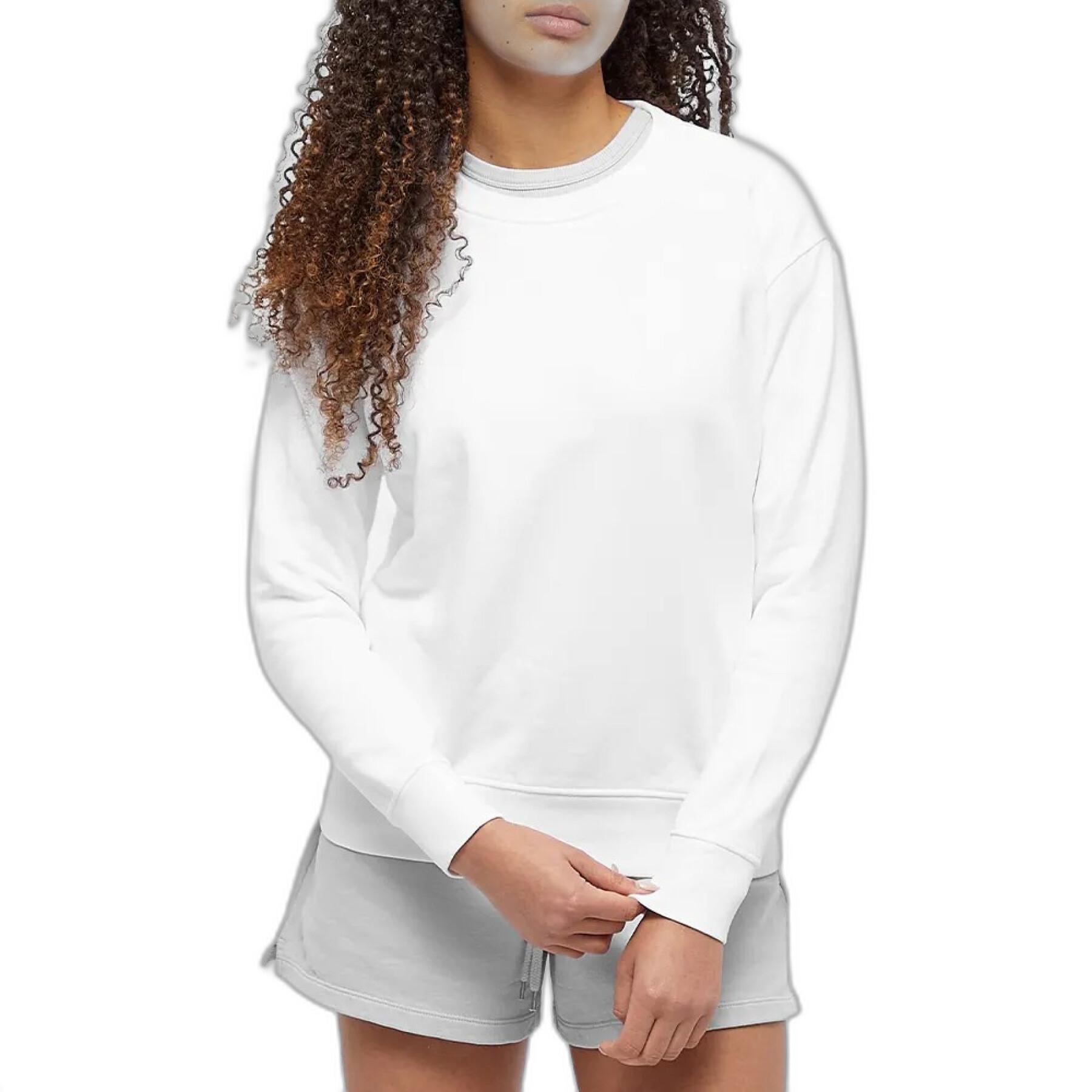 Women's round neck sweater Colorful Standard Classic Organic optical white