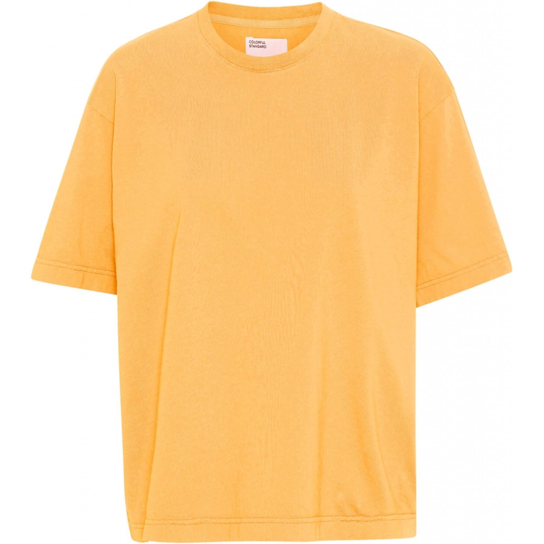 Women's T-shirt Colorful Standard Organic oversized burned yellow