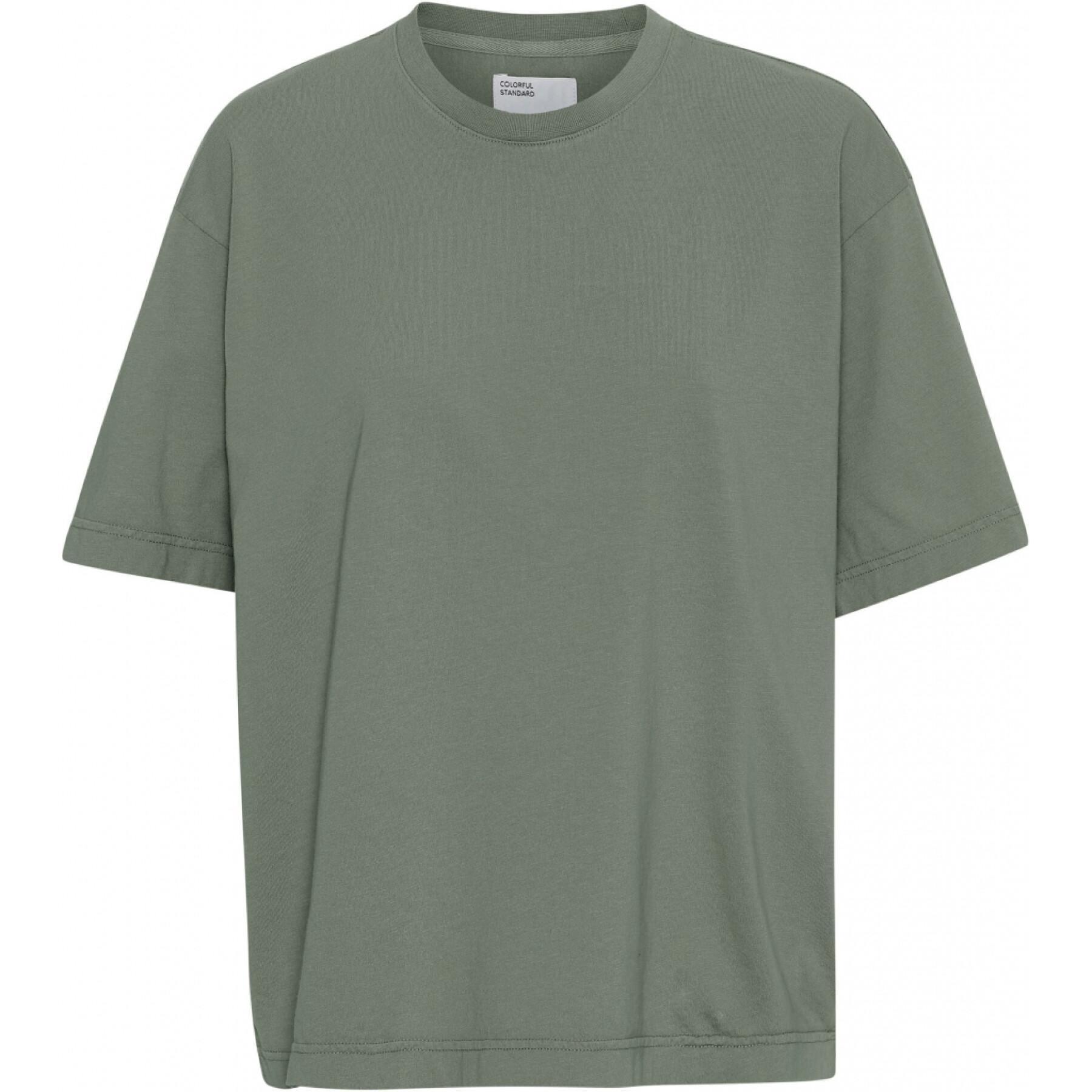 Women's T-shirt Colorful Standard Organic oversized dusty olive