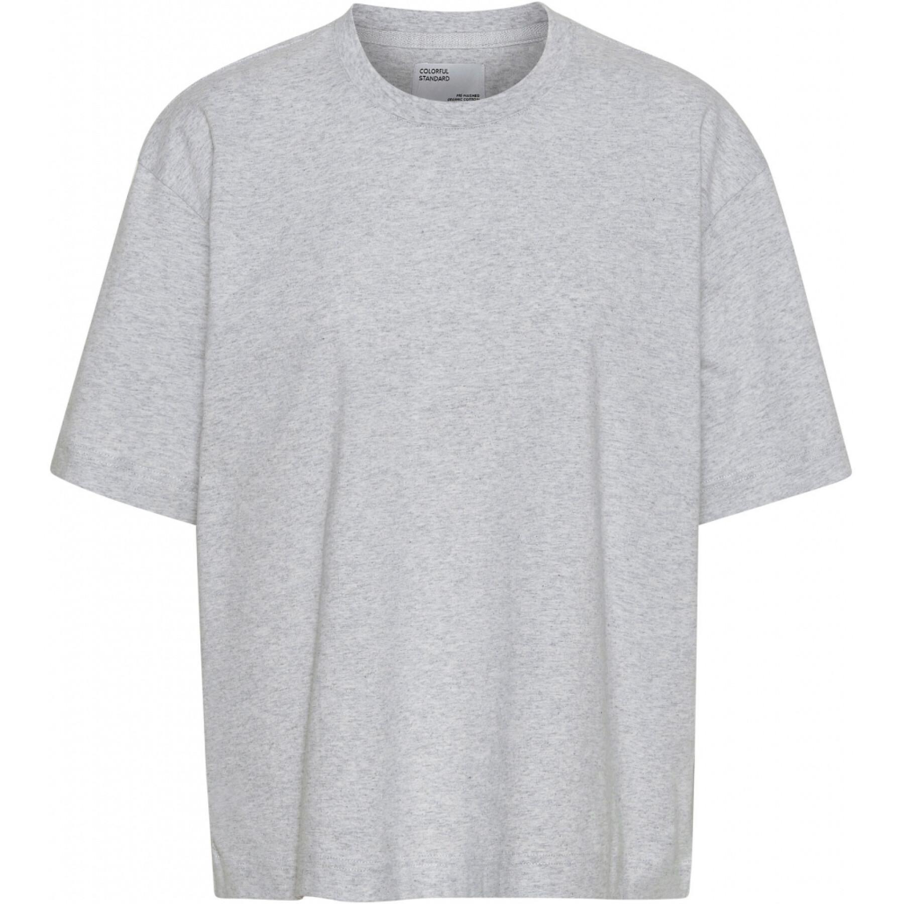 Women's T-shirt Colorful Standard Organic oversized heather grey