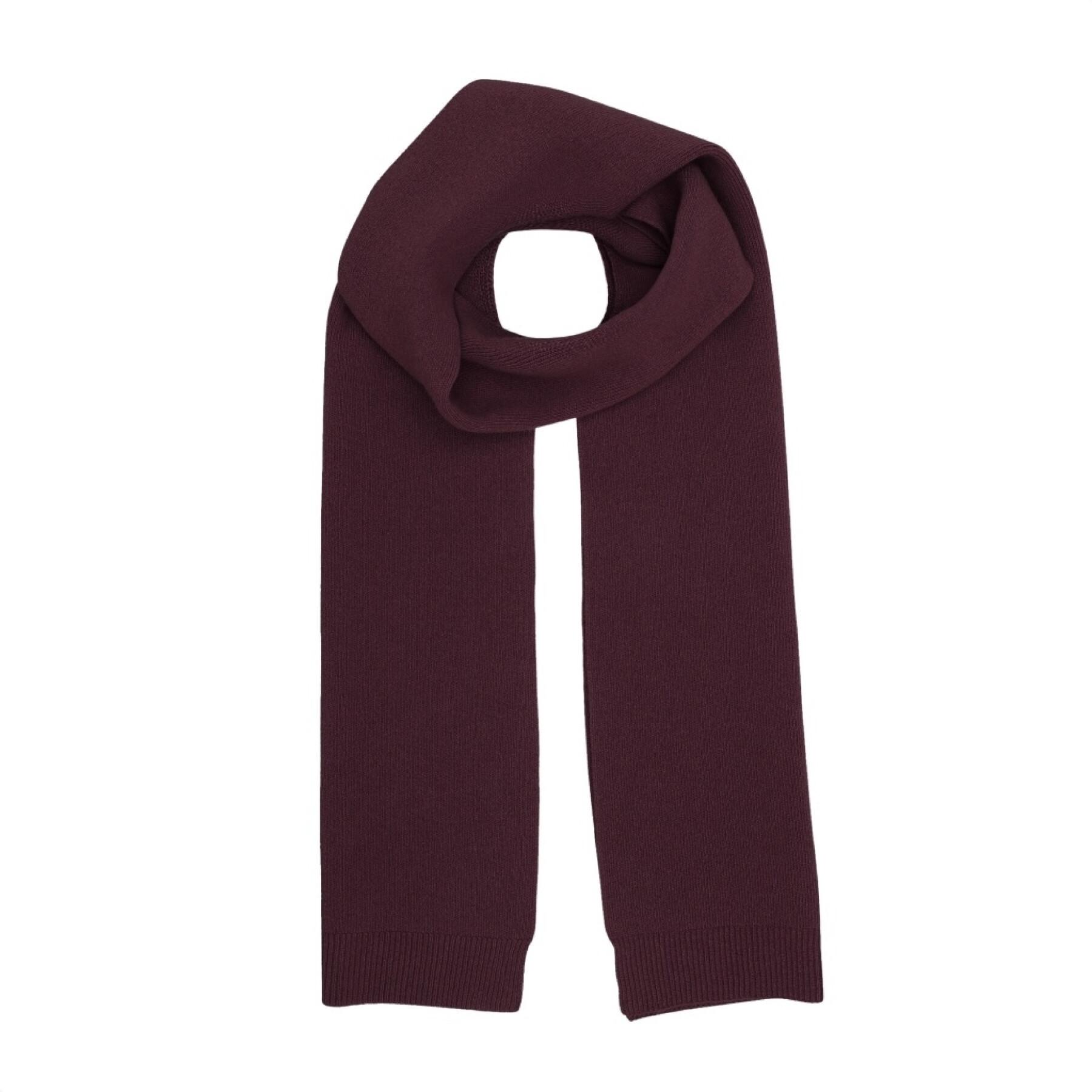 woolen scarf Colorful Standard Merino oxblood red