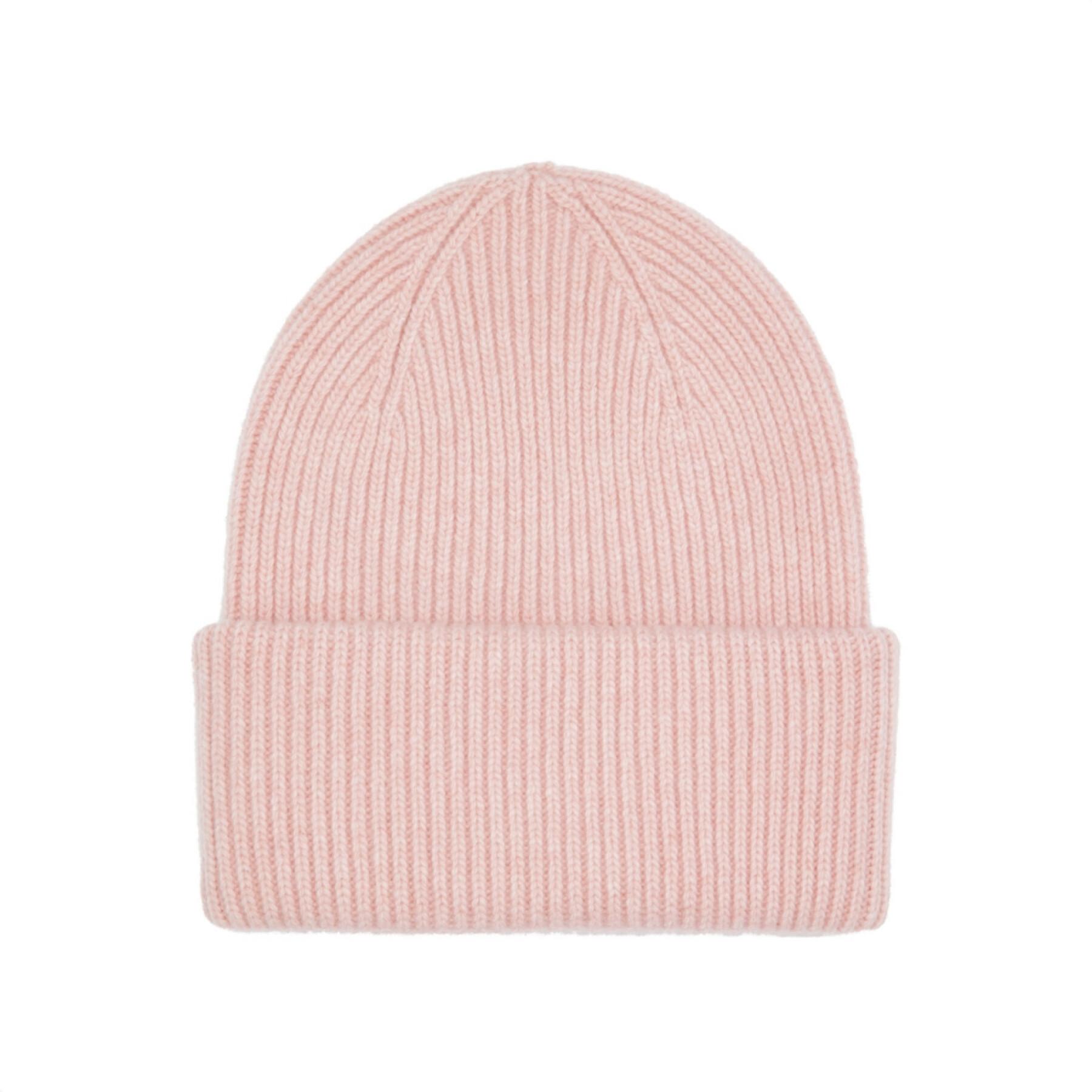Woolen hat Colorful Standard Merino faded pink