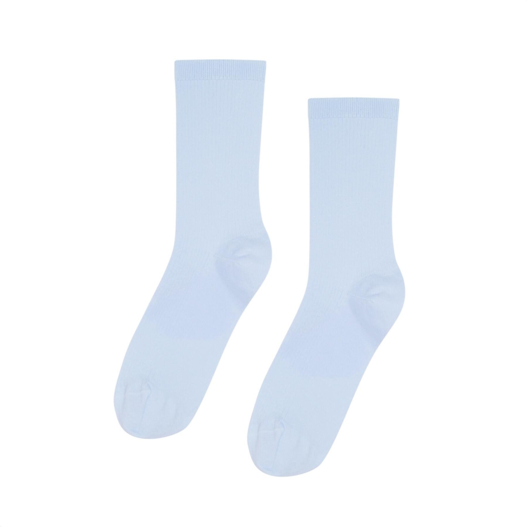 Women's socks Colorful Standard Classic Organic polar blue
