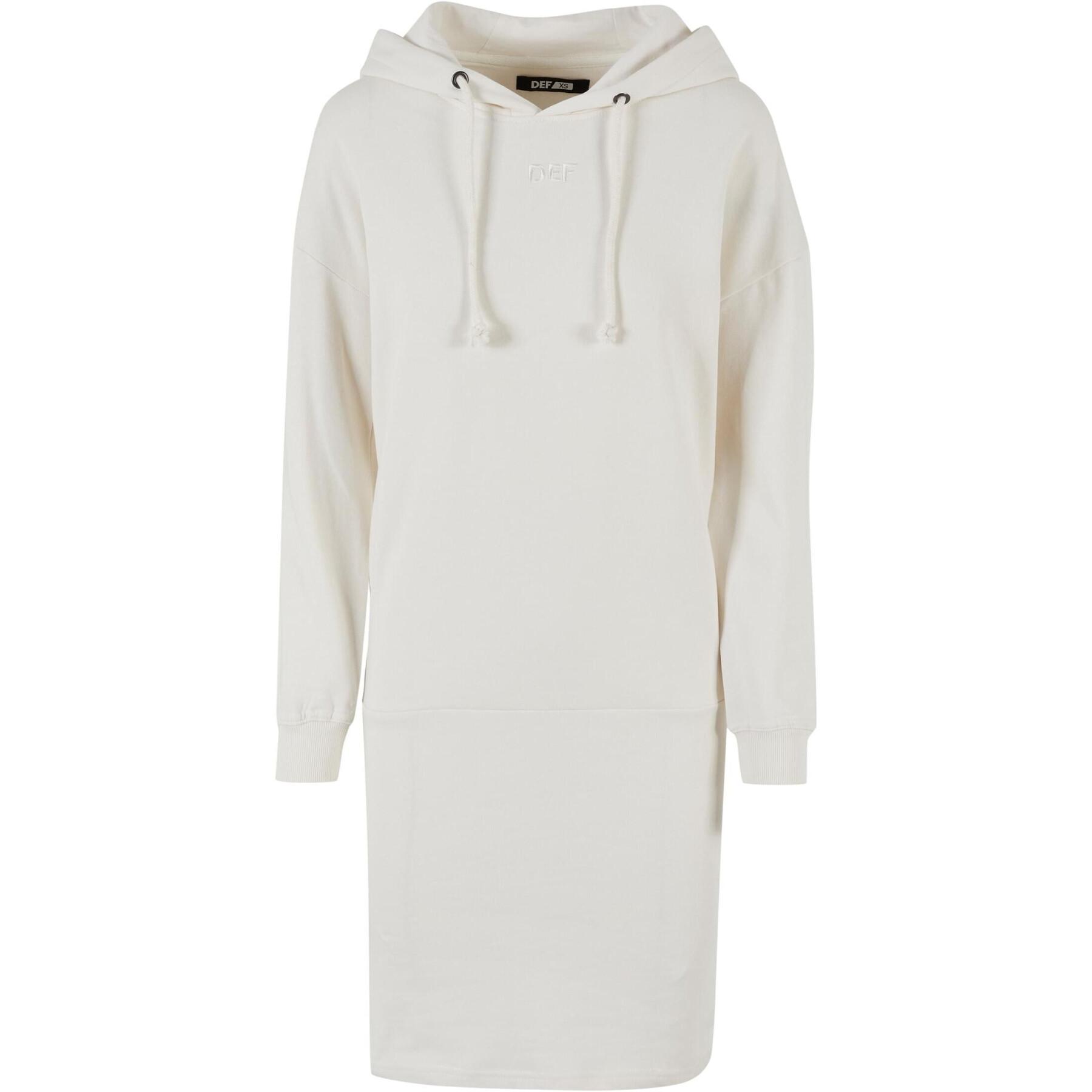 Women's cotton hoodie dress DEF Organic