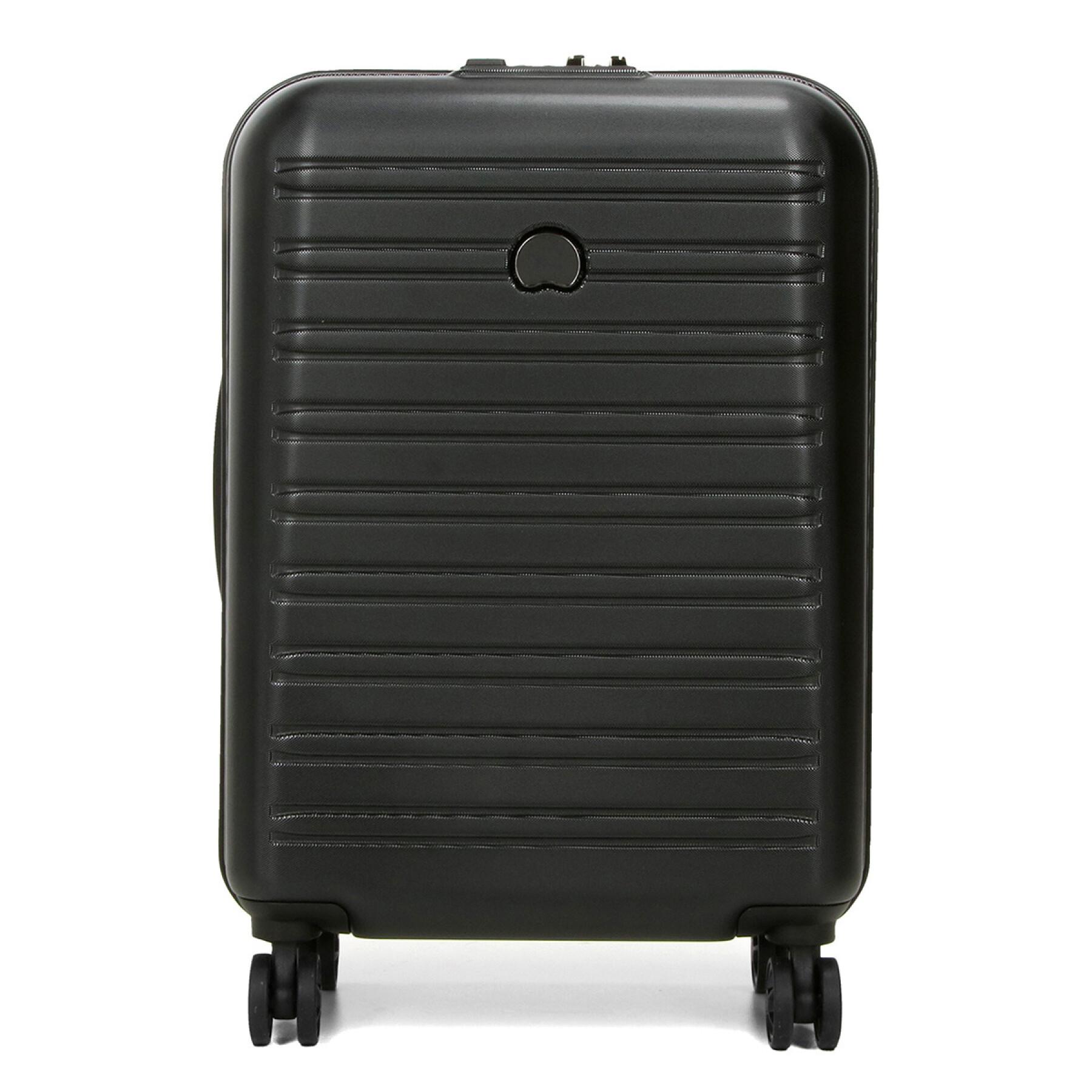 Slim 4 double wheels cabin suitcase Delsey Shadow 5.0 55 cm
