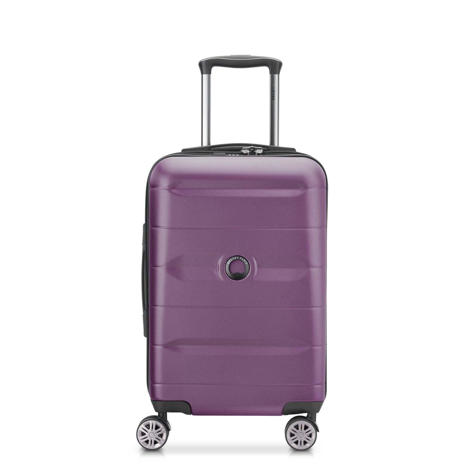Carry-on suitcase 4 double wheels Delsey Comete 55 cm
