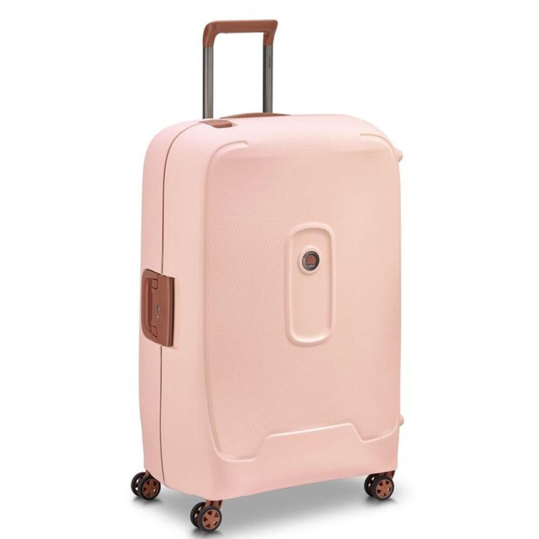Trolley cabin suitcase 4 double wheels Delsey Moncey 76 cm