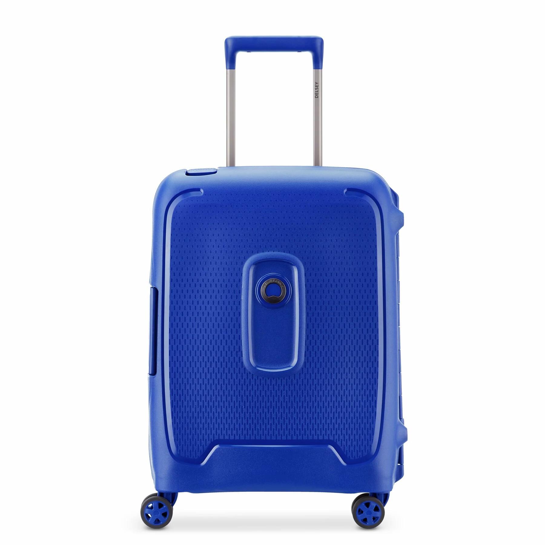 Trolley cabin suitcase slim 4 double wheels Delsey Moncey 55 cm