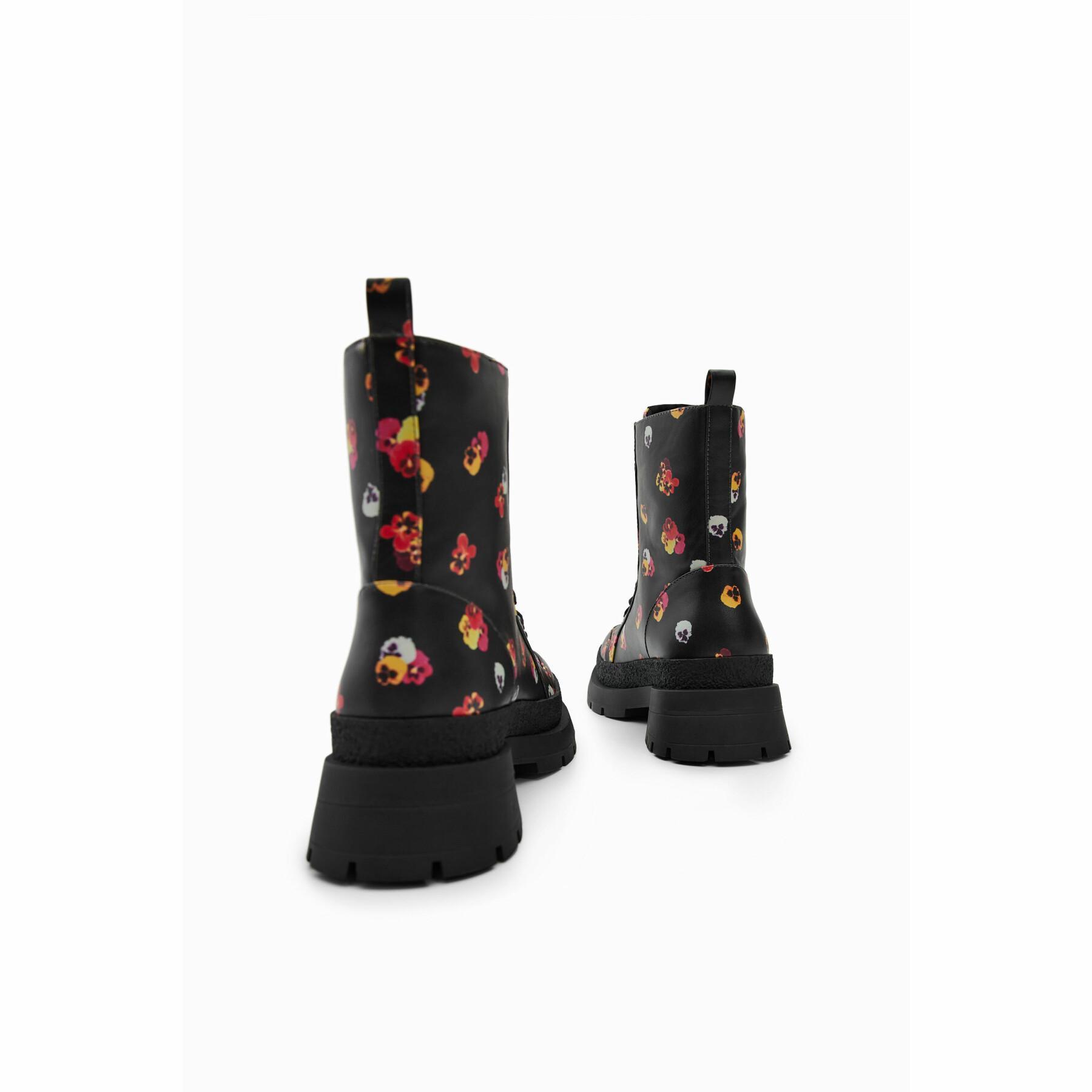 Women's boots Desigual Flowers