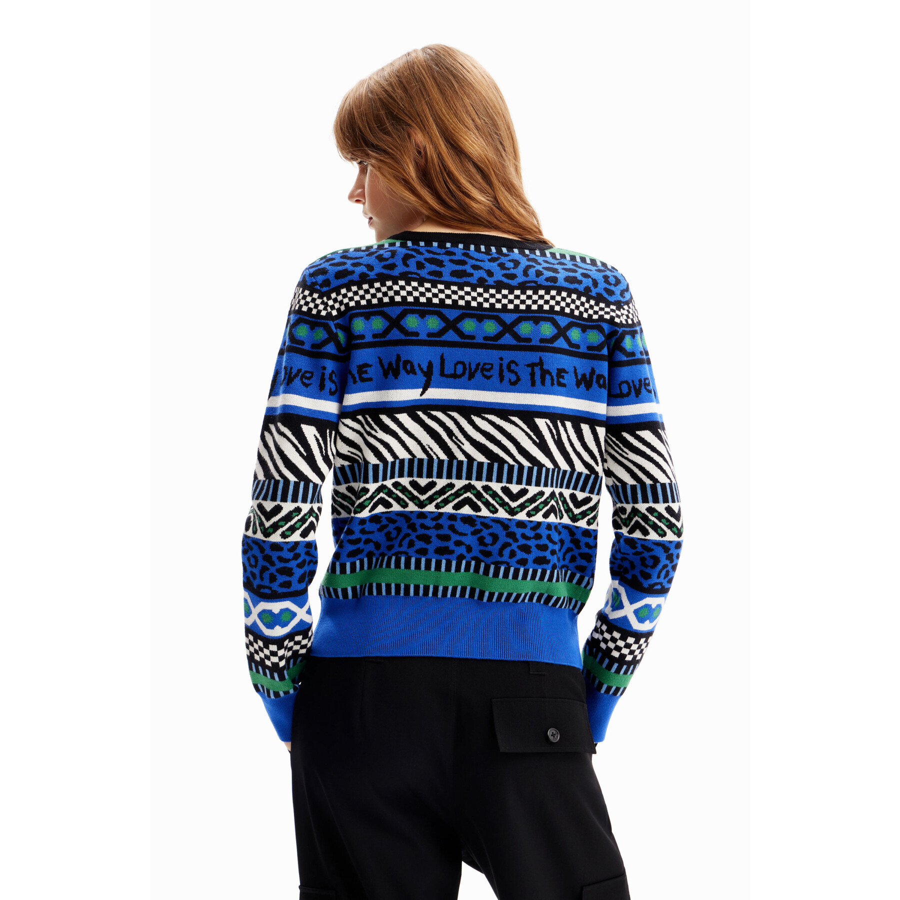 Women's frilled sweater Desigual