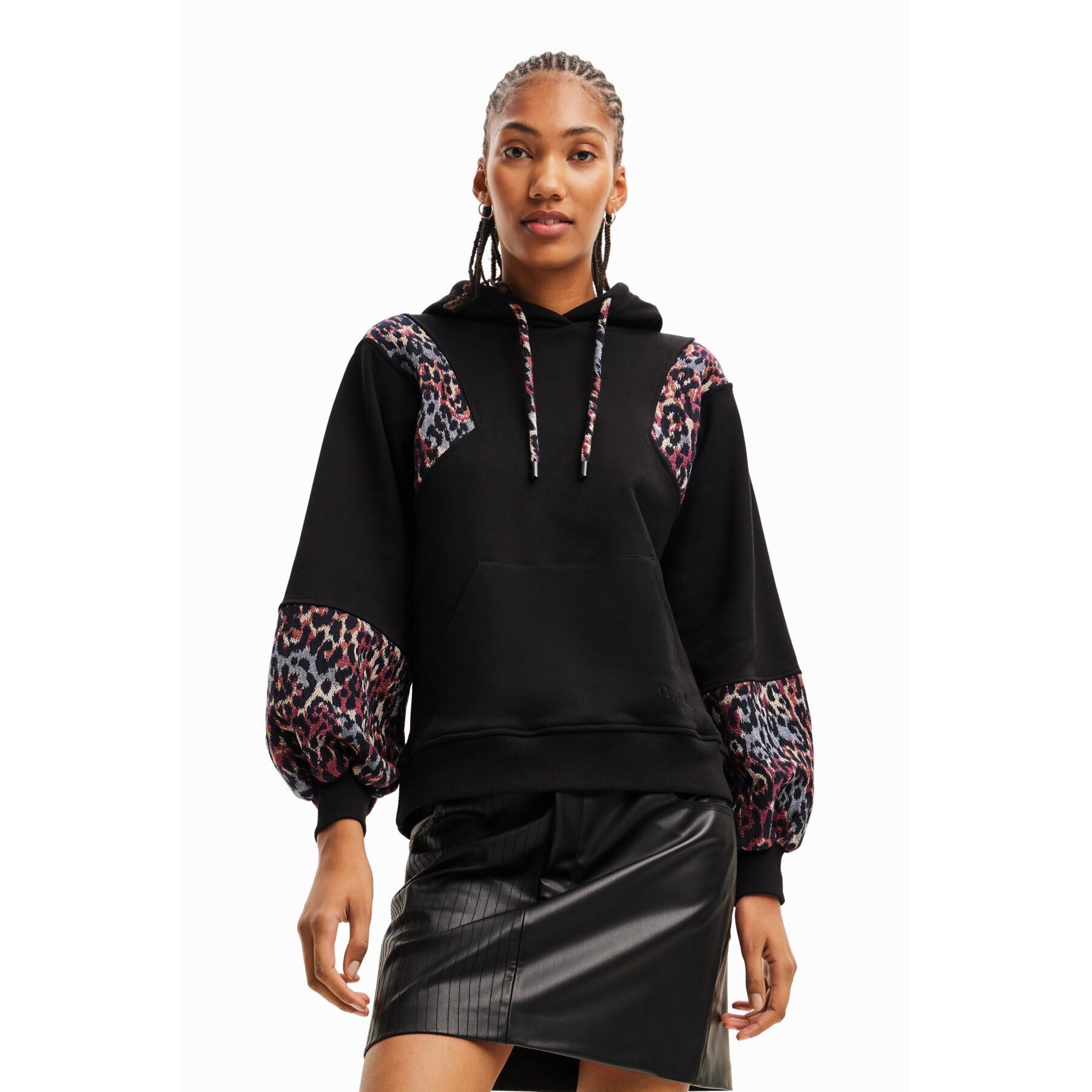 Women's jacquard leopard sweatshirt Desigual