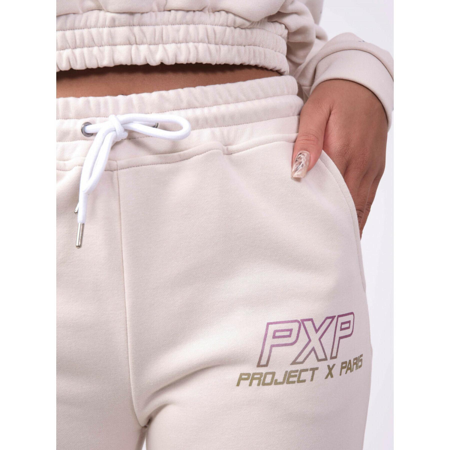 Iridescent logo jogging suit for women Project X Paris