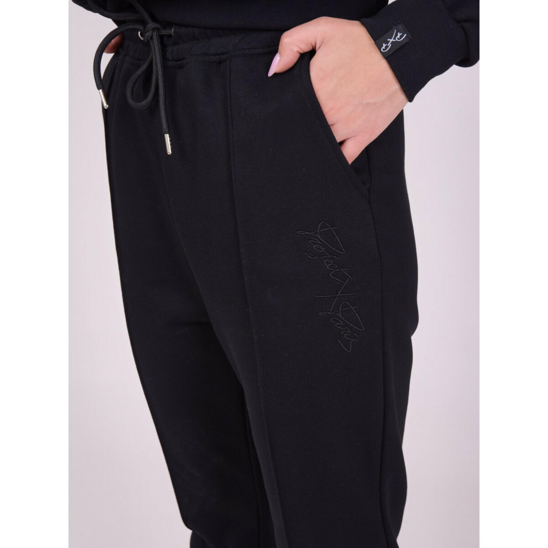 Women's tone-on-tone logo embroidery jogging suit Project X Paris