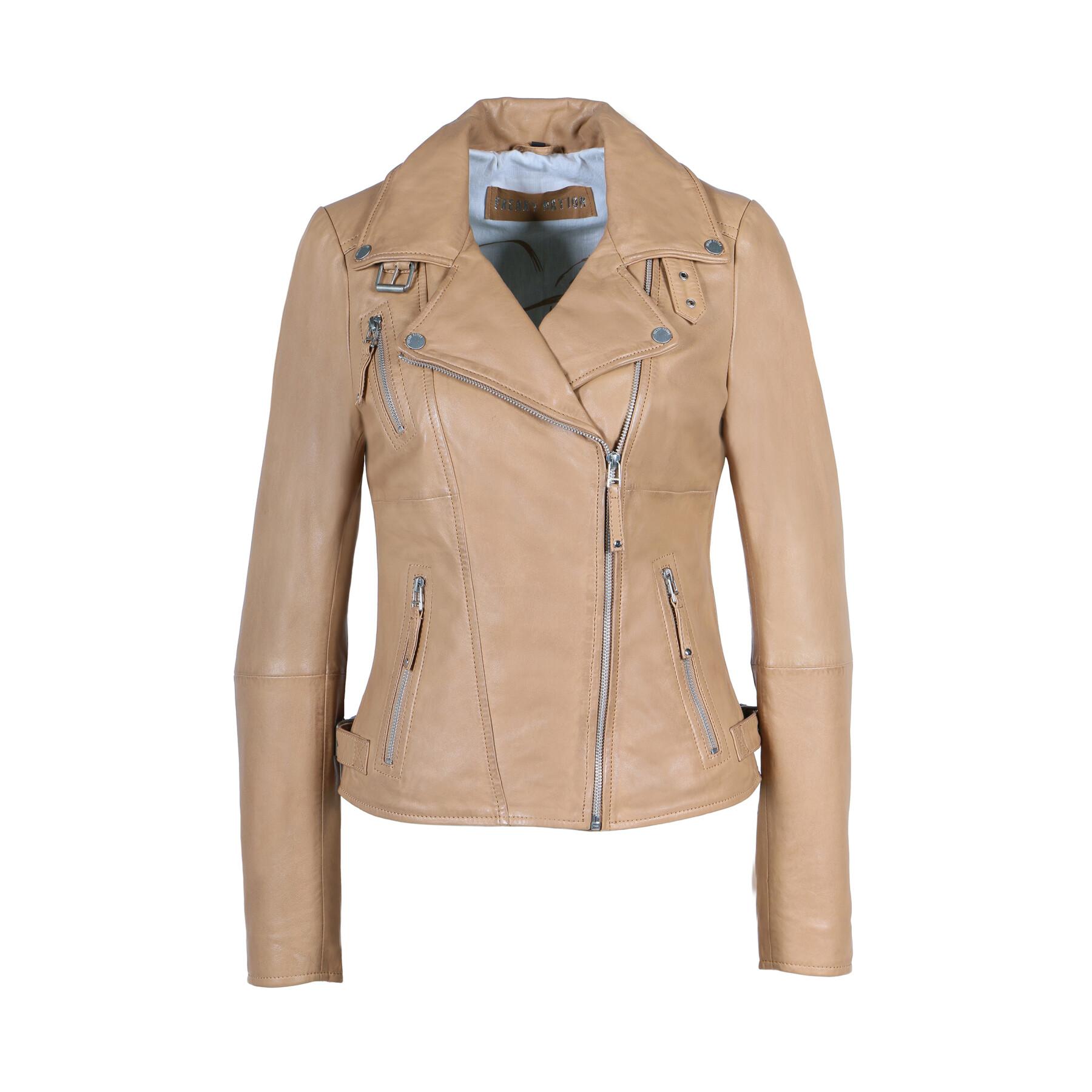 Leather jacket woman Freaky Nation Leather Jackets & Women\'s Clothing Coats Biker - - Princess Jackets 
