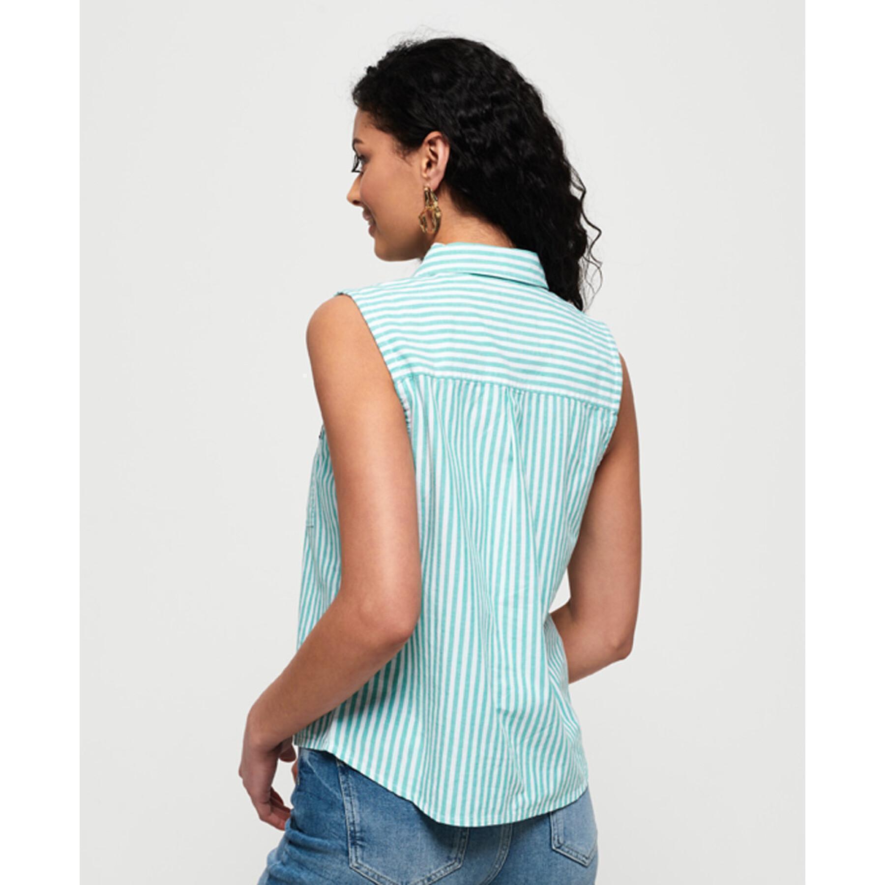 Striped blouse for women Superdry Makayla