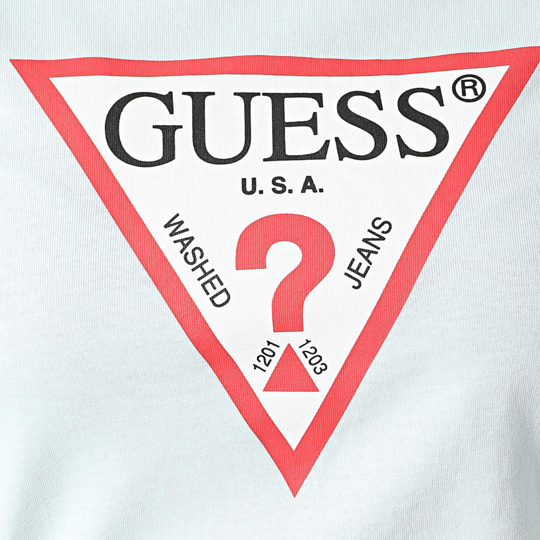 Women's T-shirt Guess Logo Triangle