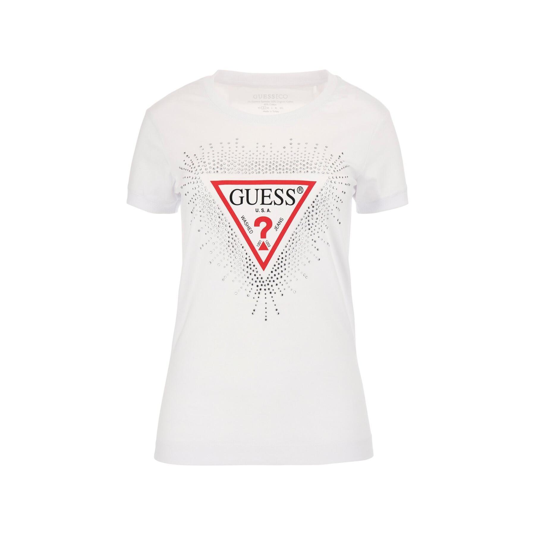 Women's T-shirt Guess Star Triangle
