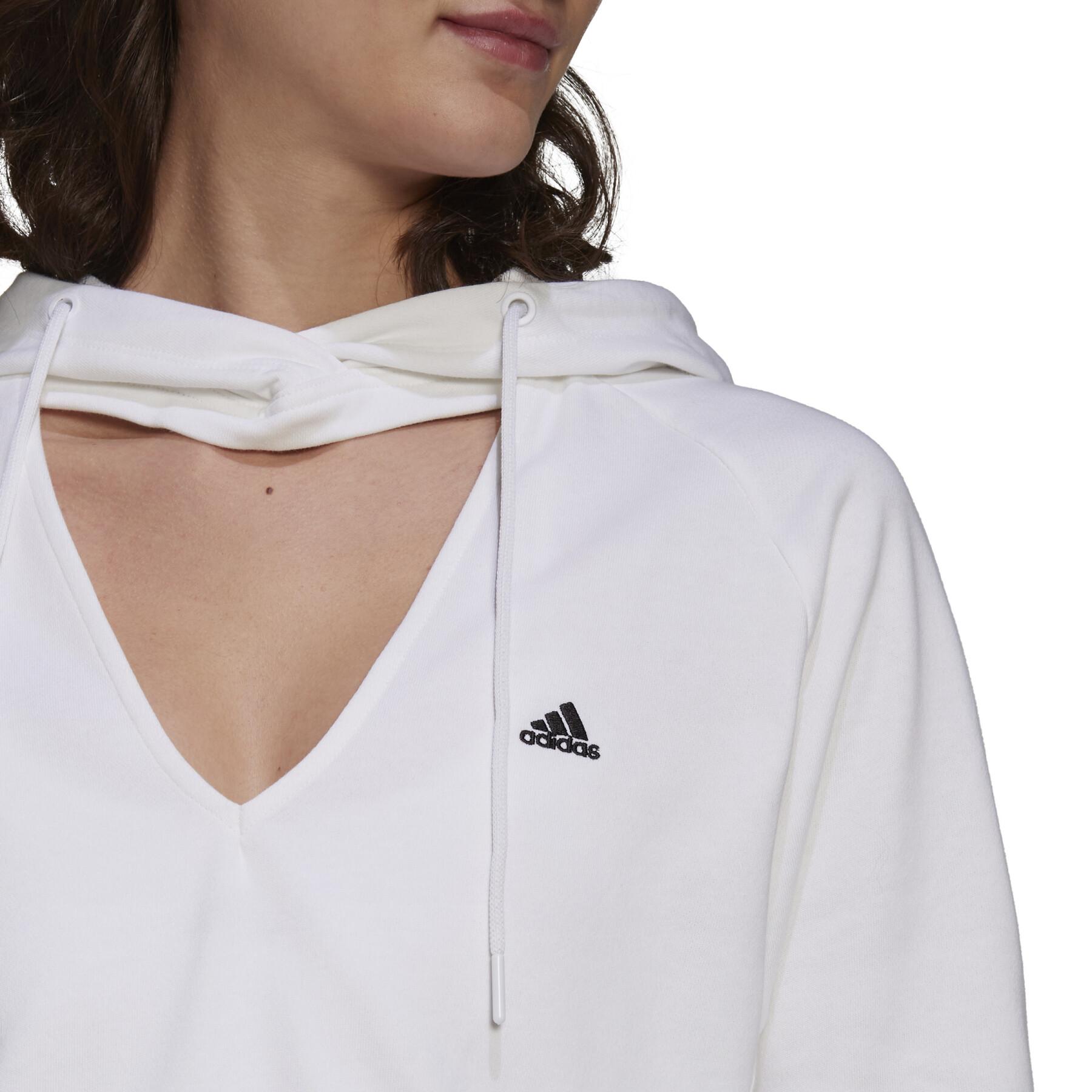 Women's hooded sweatshirt adidas Sportswear Summer