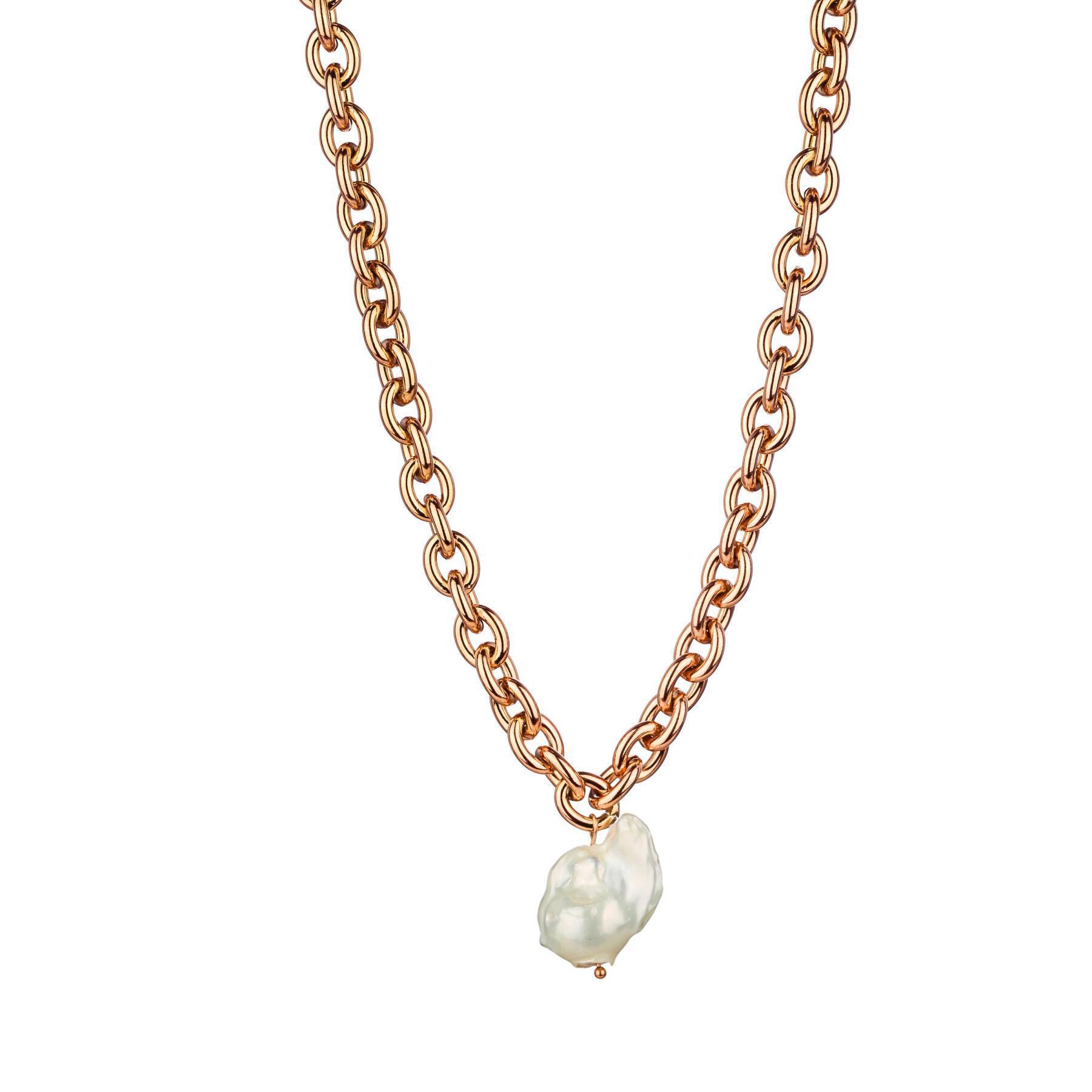 Women's necklace Isabella Ford Chloe White Pearl
