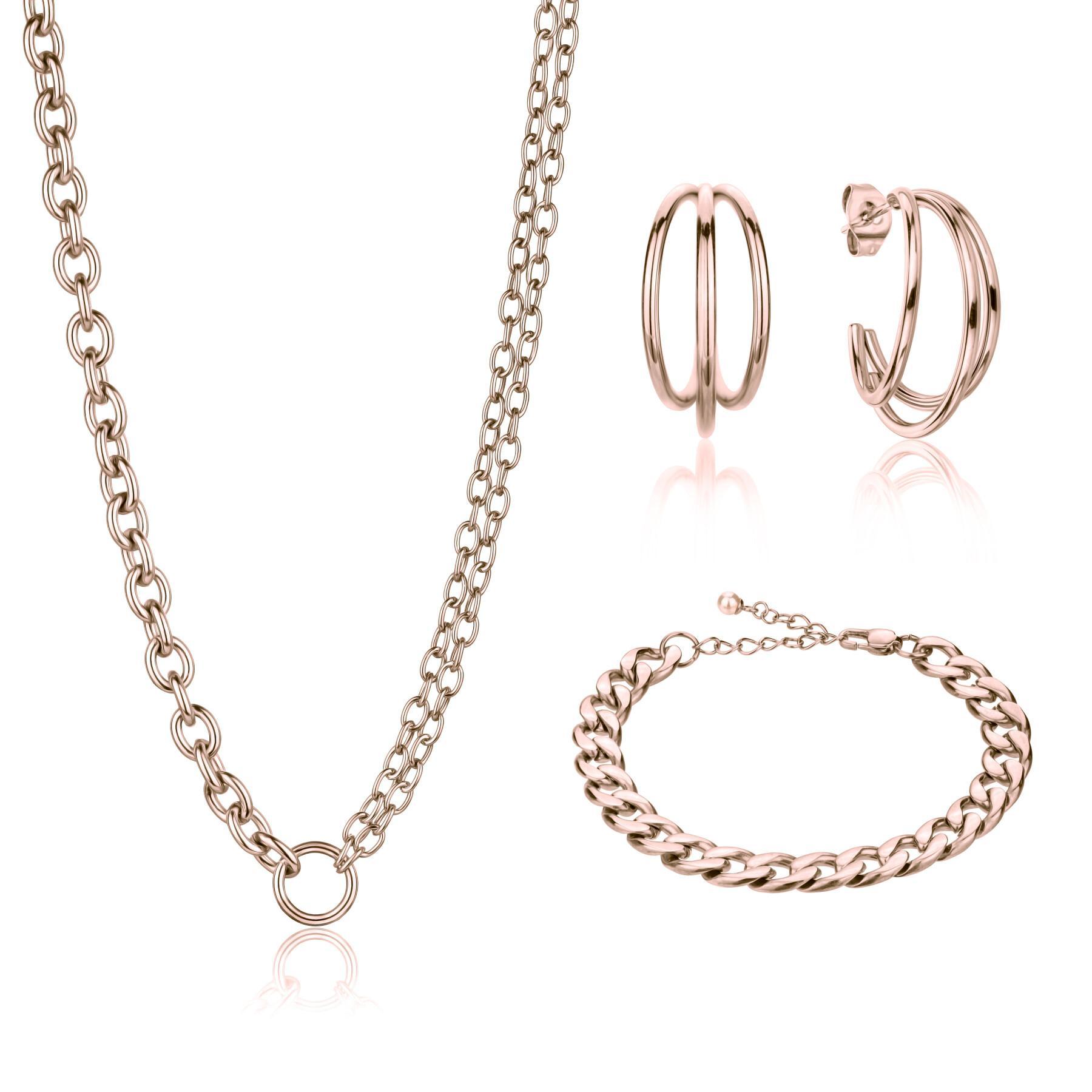 Necklace, bracelet and earrings set Isabella Ford Chelou
