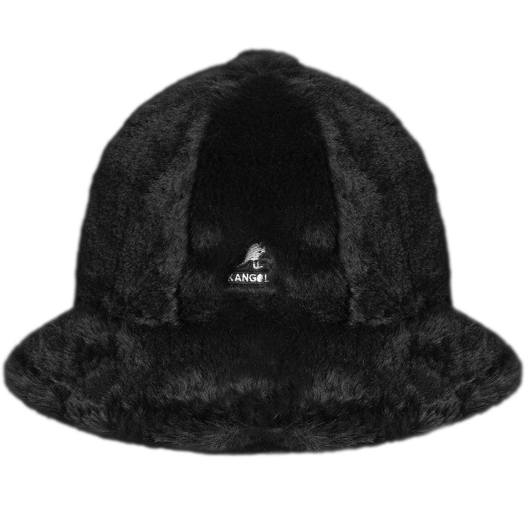 Kangol Casual faux fur bucket hat
