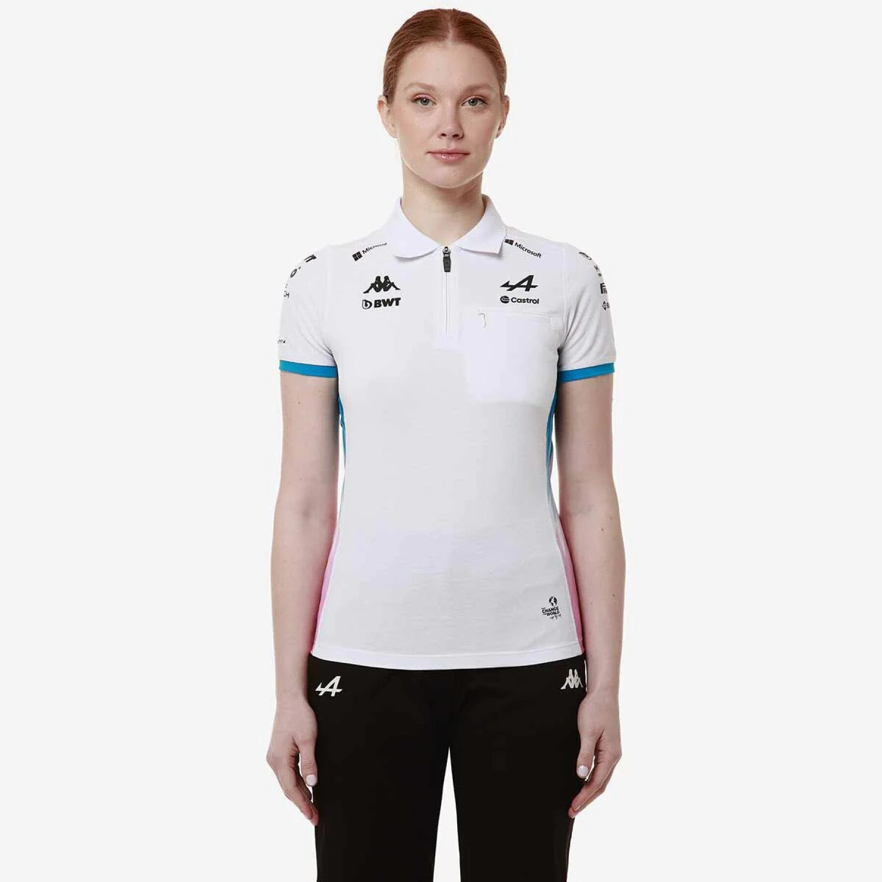 Women's polo shirt Alpine F1 Adraw 2024