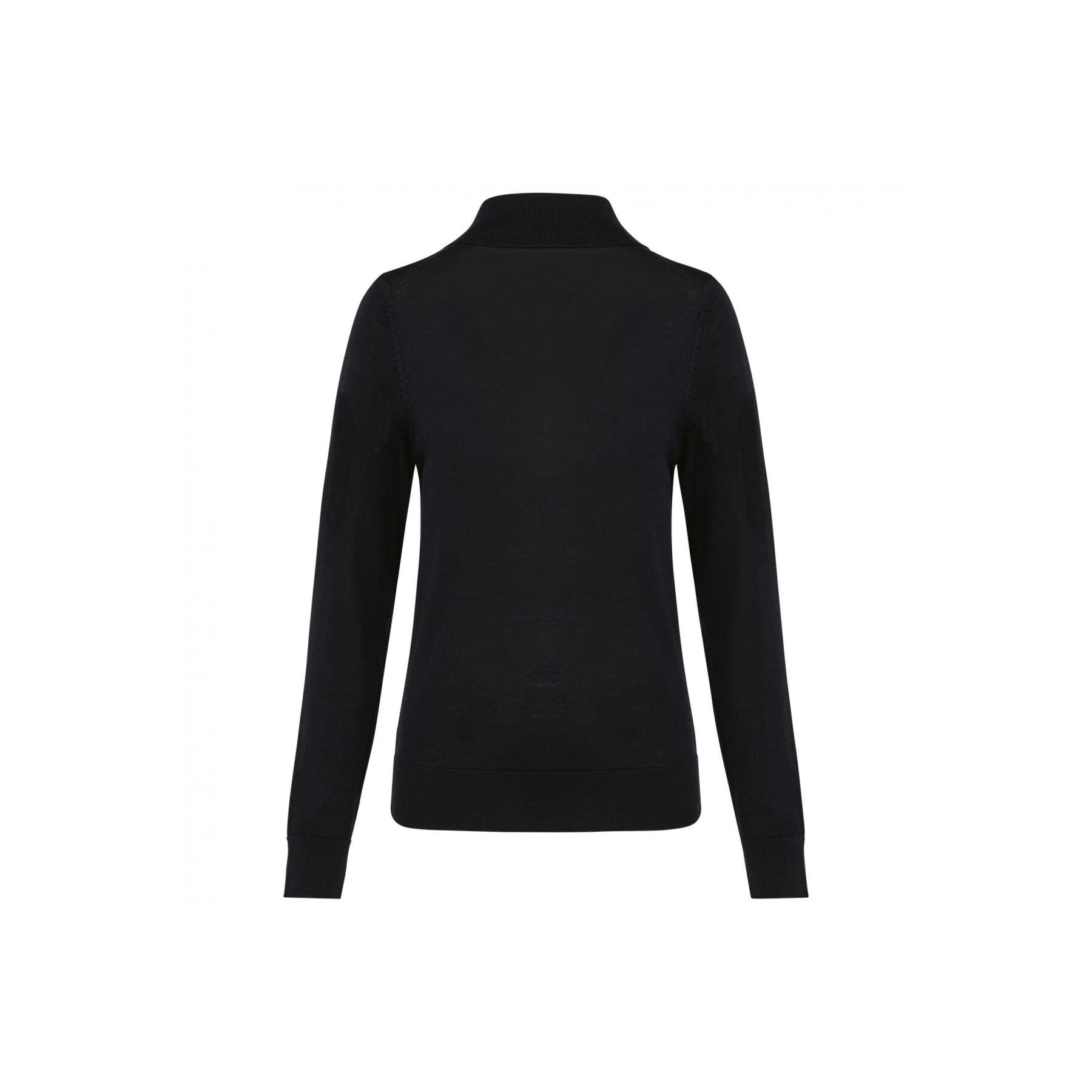Women's merino turtleneck sweater Kariban Premium