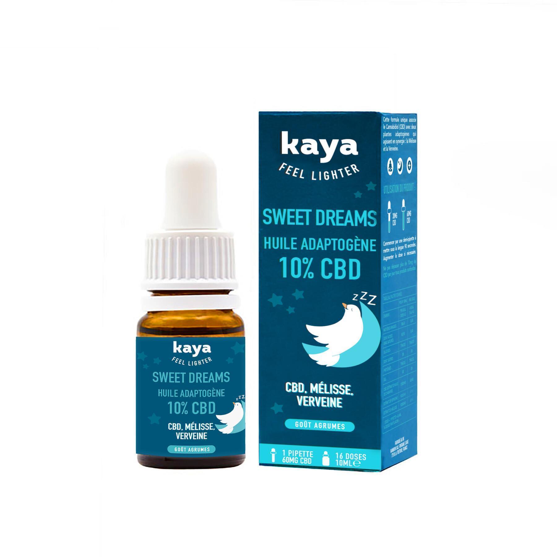 Adaptogenic oil sweet dreams 10% cbd Kaya - 10ml