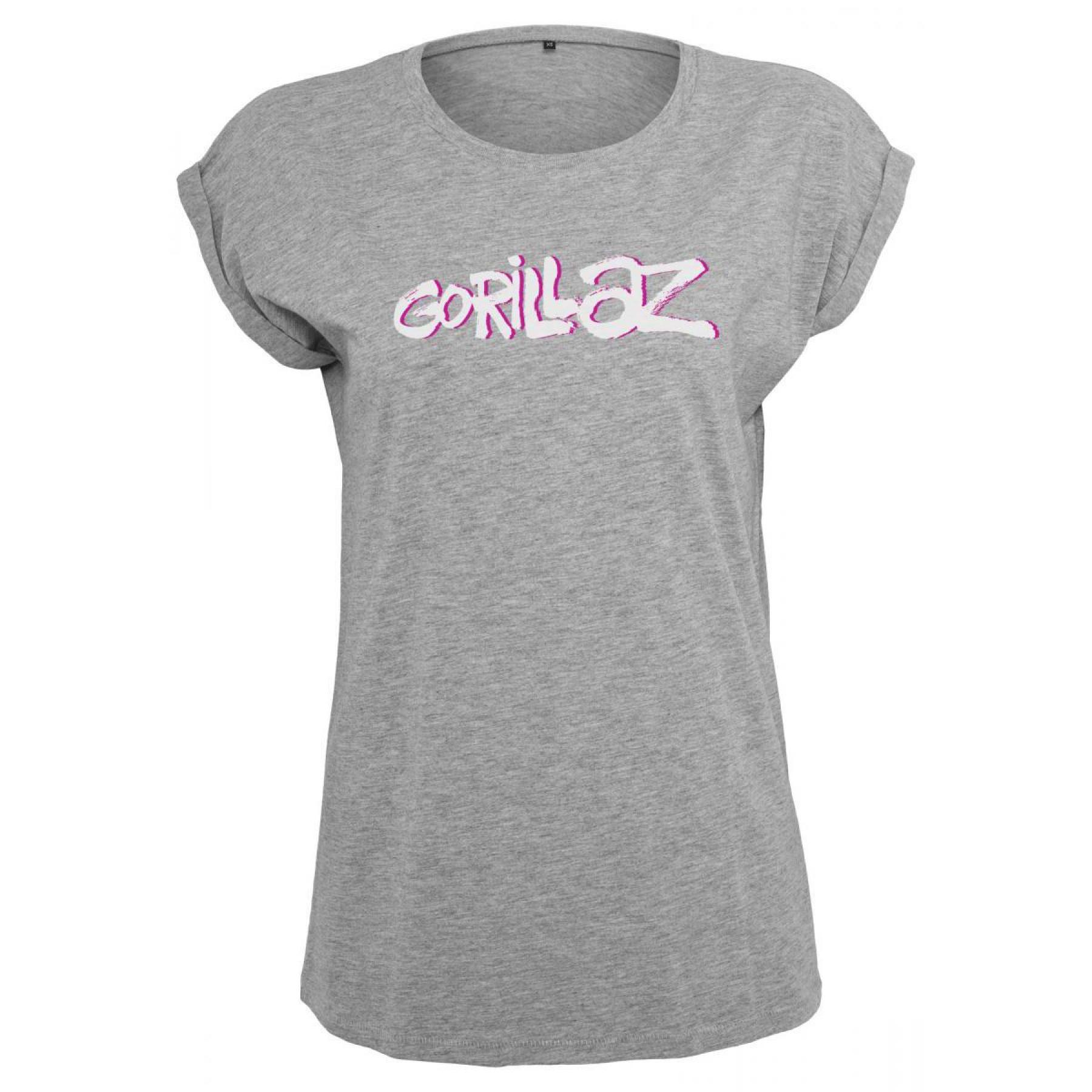 T-shirt woman Urban Classic gorillaz logo