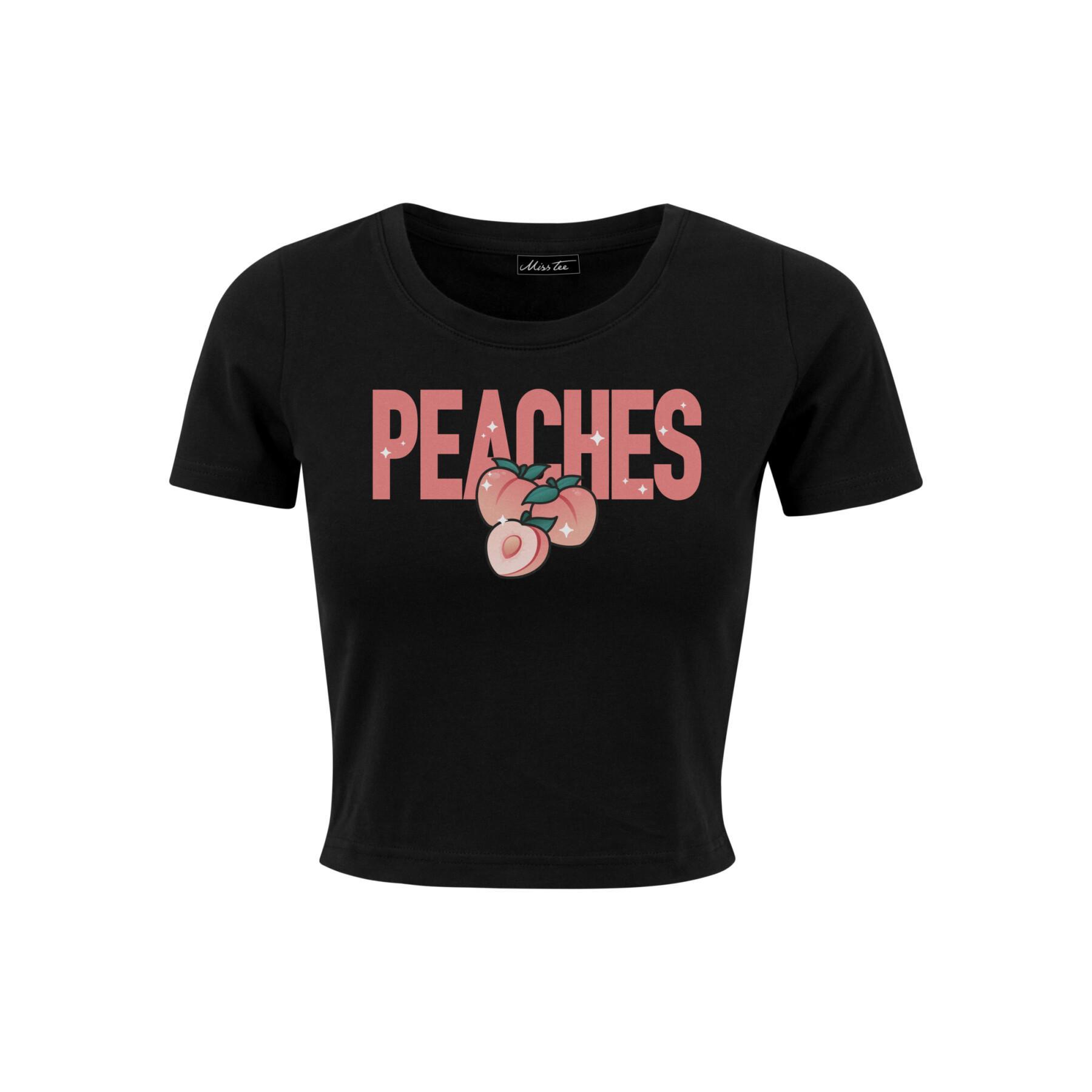 T-shirt court femme Mister Tee Peaches