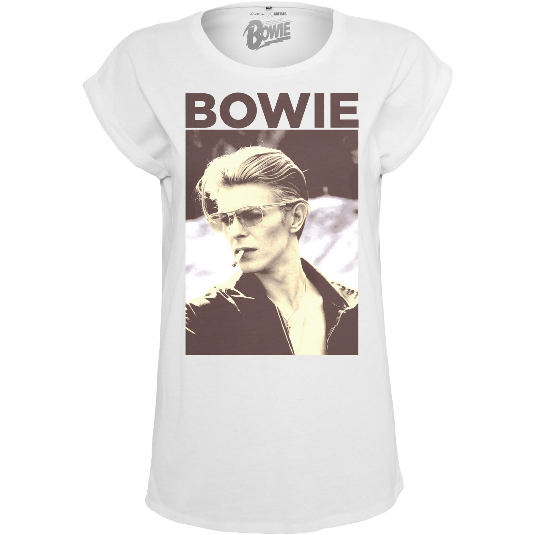 Women's large size T-shirt Mister Tee David Bowie