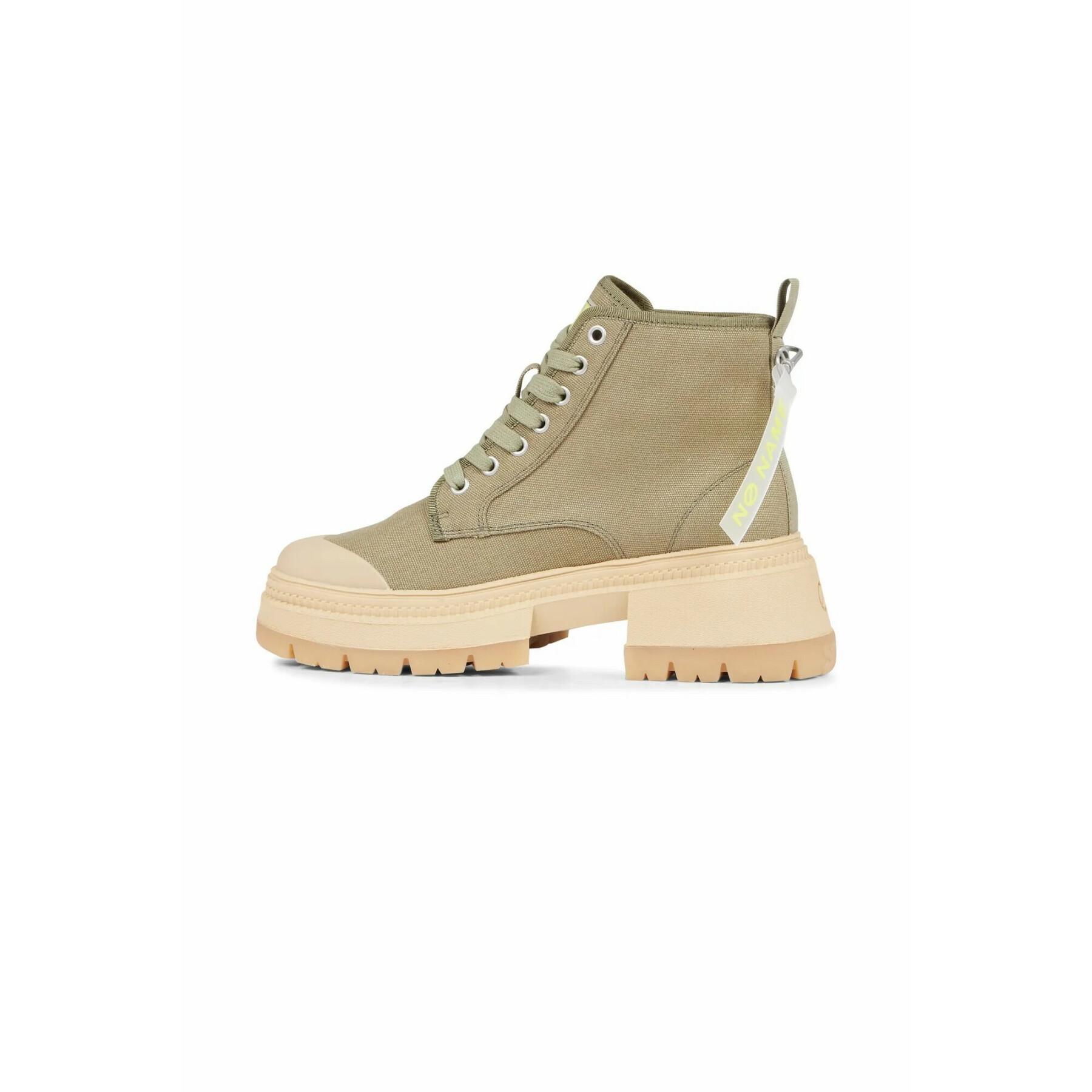 Women's sneakers No Name Strong boots canvas recycled