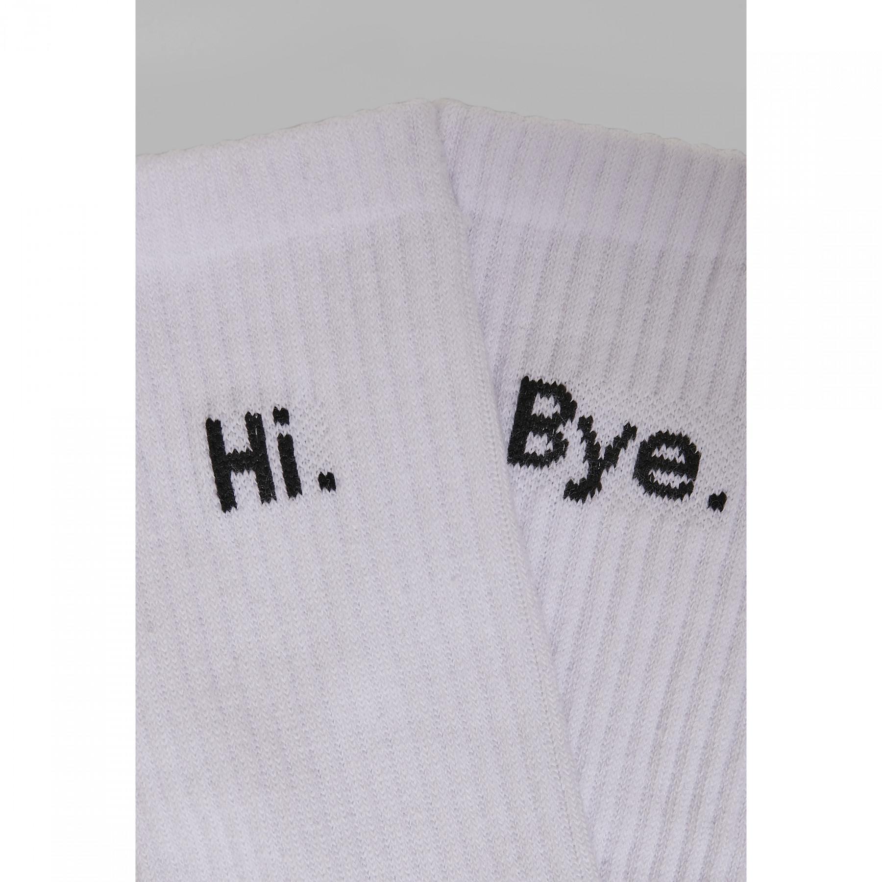 Socks Mister Tee hi - bye short (2pcs)