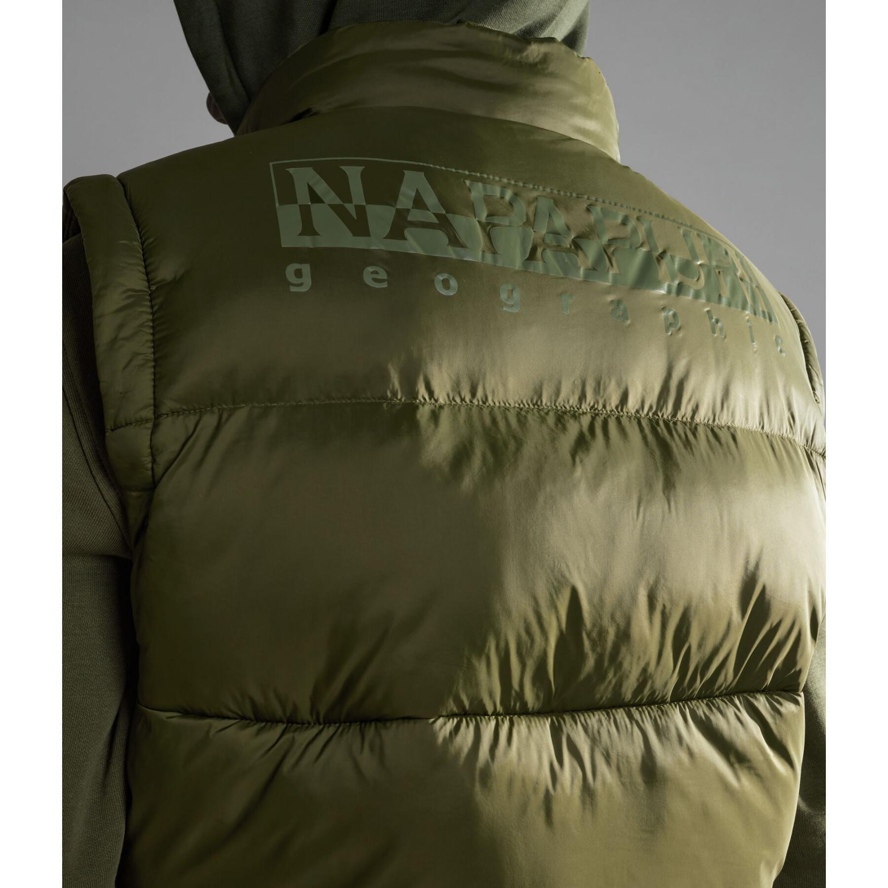 Hooded sleeveless jacket Napapijri A-Suomi