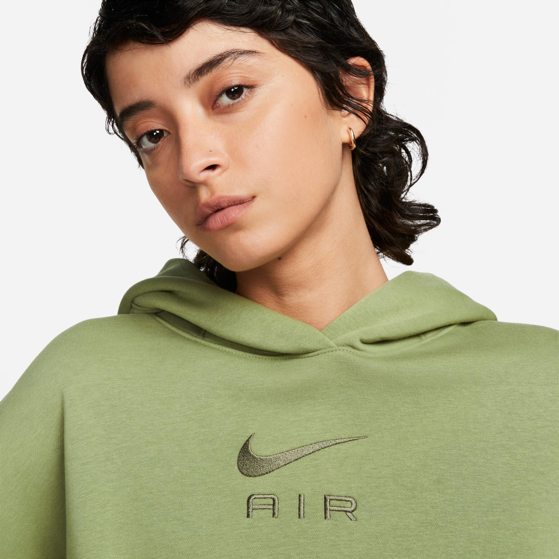 Women's fleece hooded sweatshirt Nike Sportswear Air