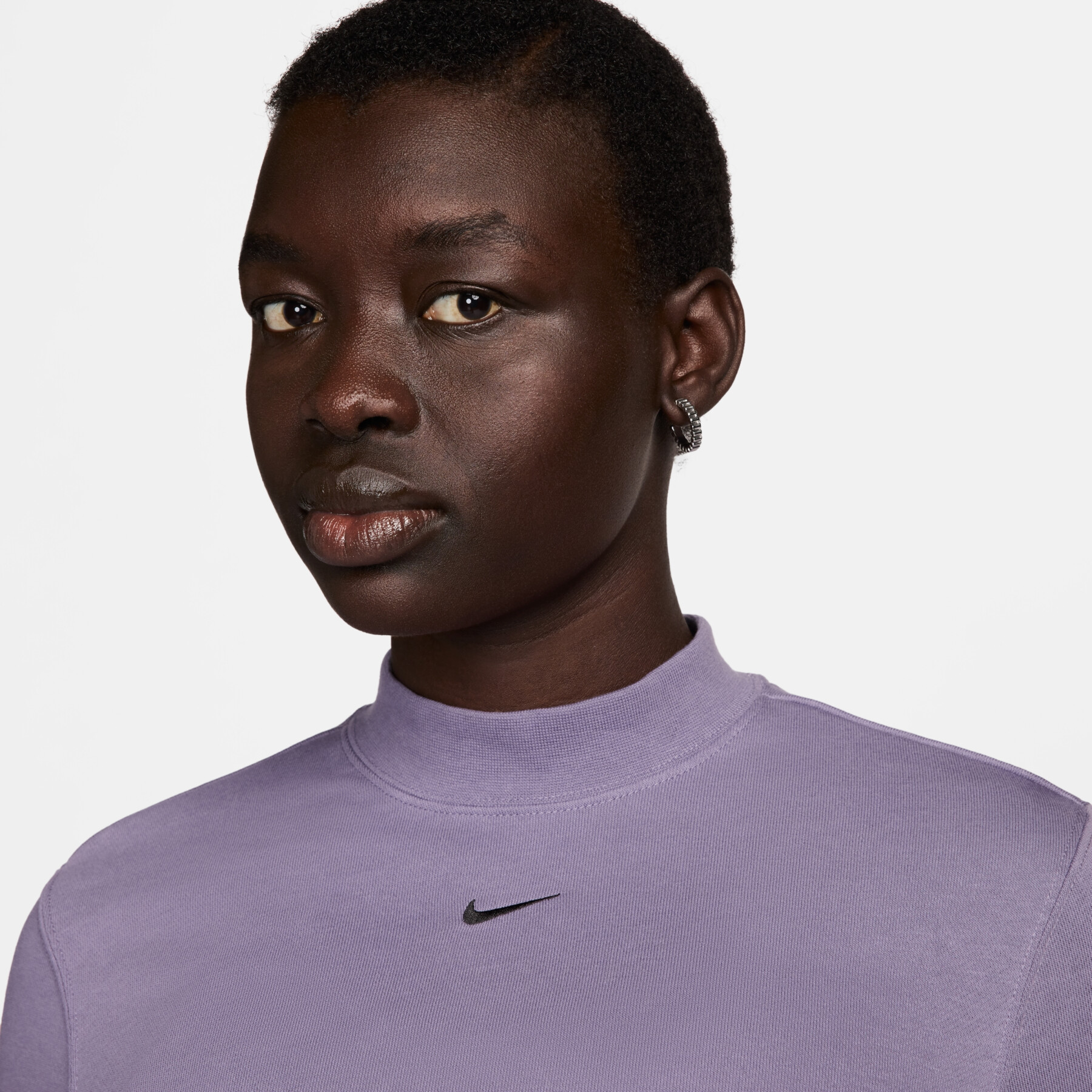 Women's crop sweatshirt Nike Chill Terry