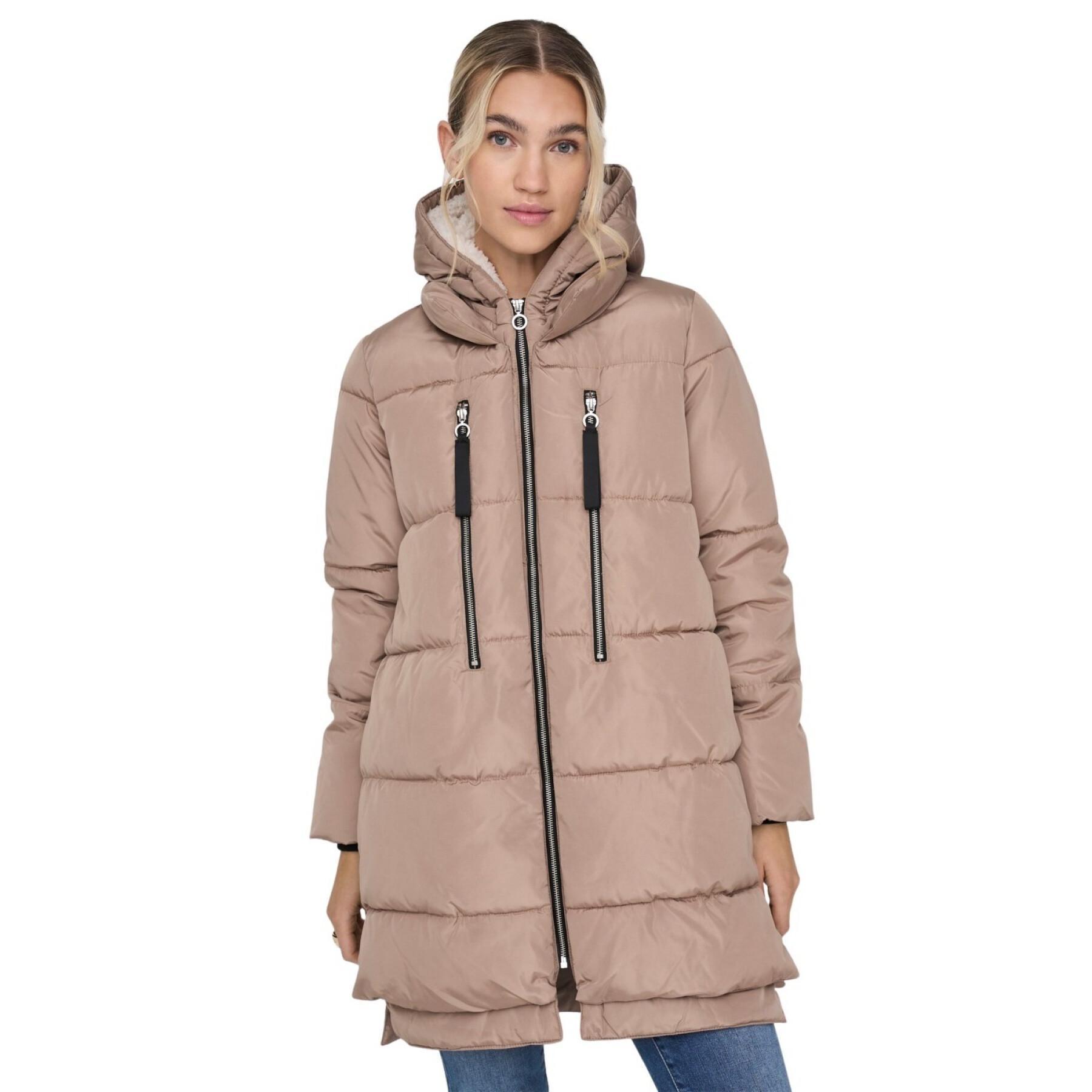 Long Puffer Jacket Only Nora