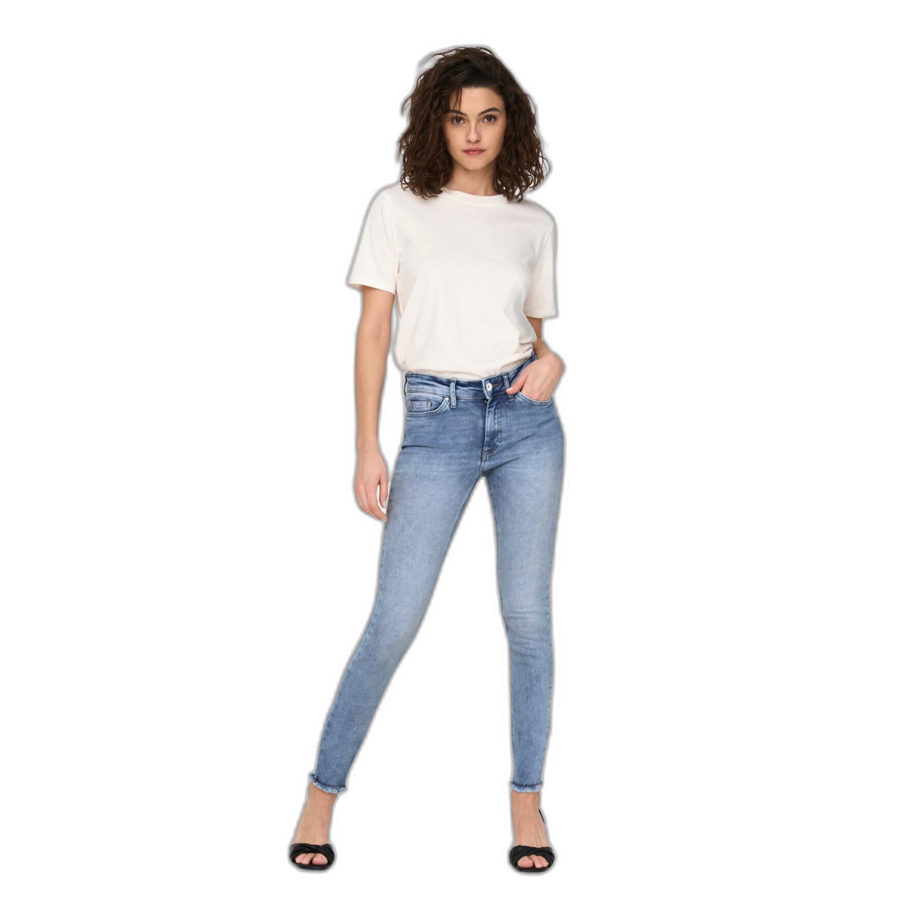 Jeans mid skinny woman Only Blush Rea694