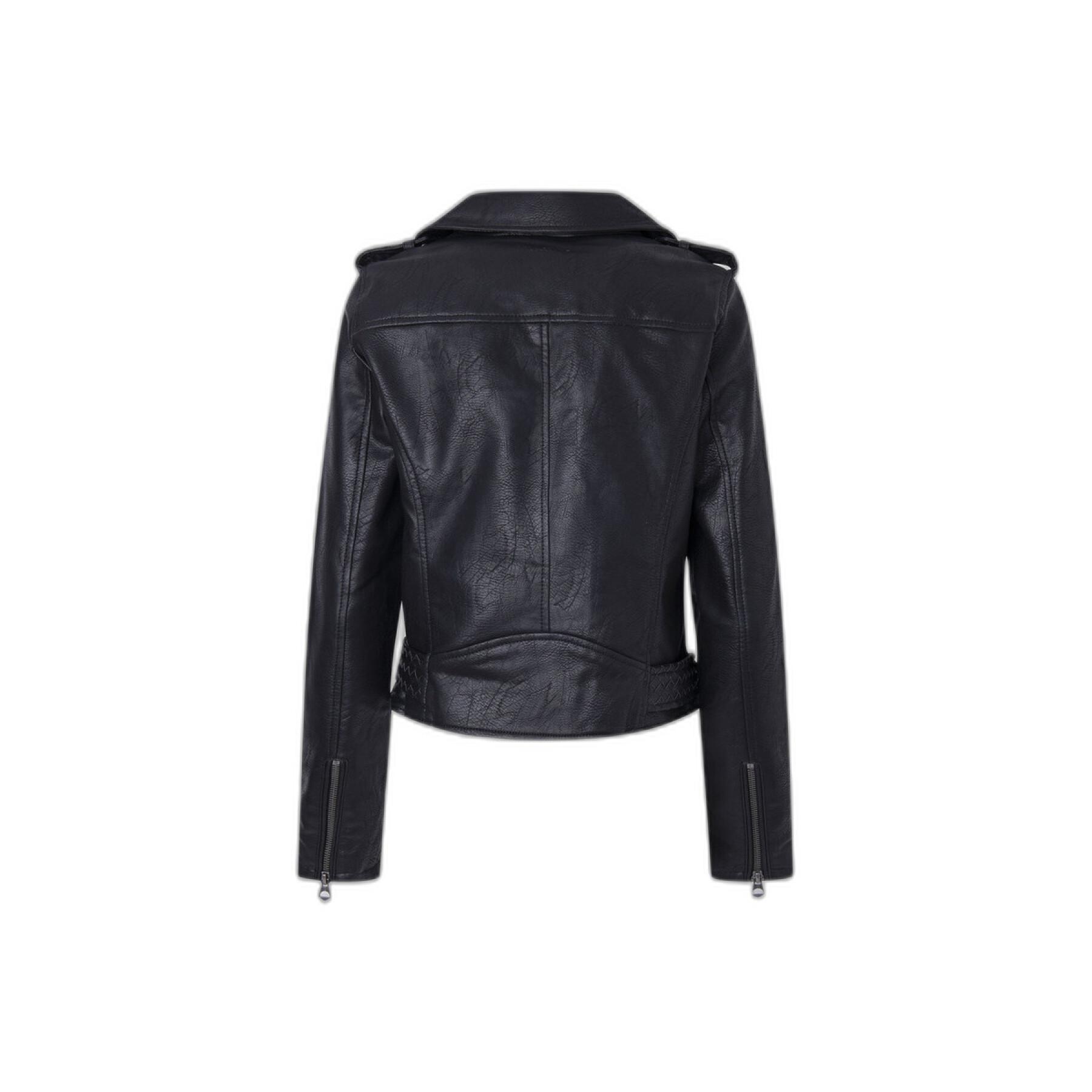Women's leather jacket Pepe Jeans Sadie