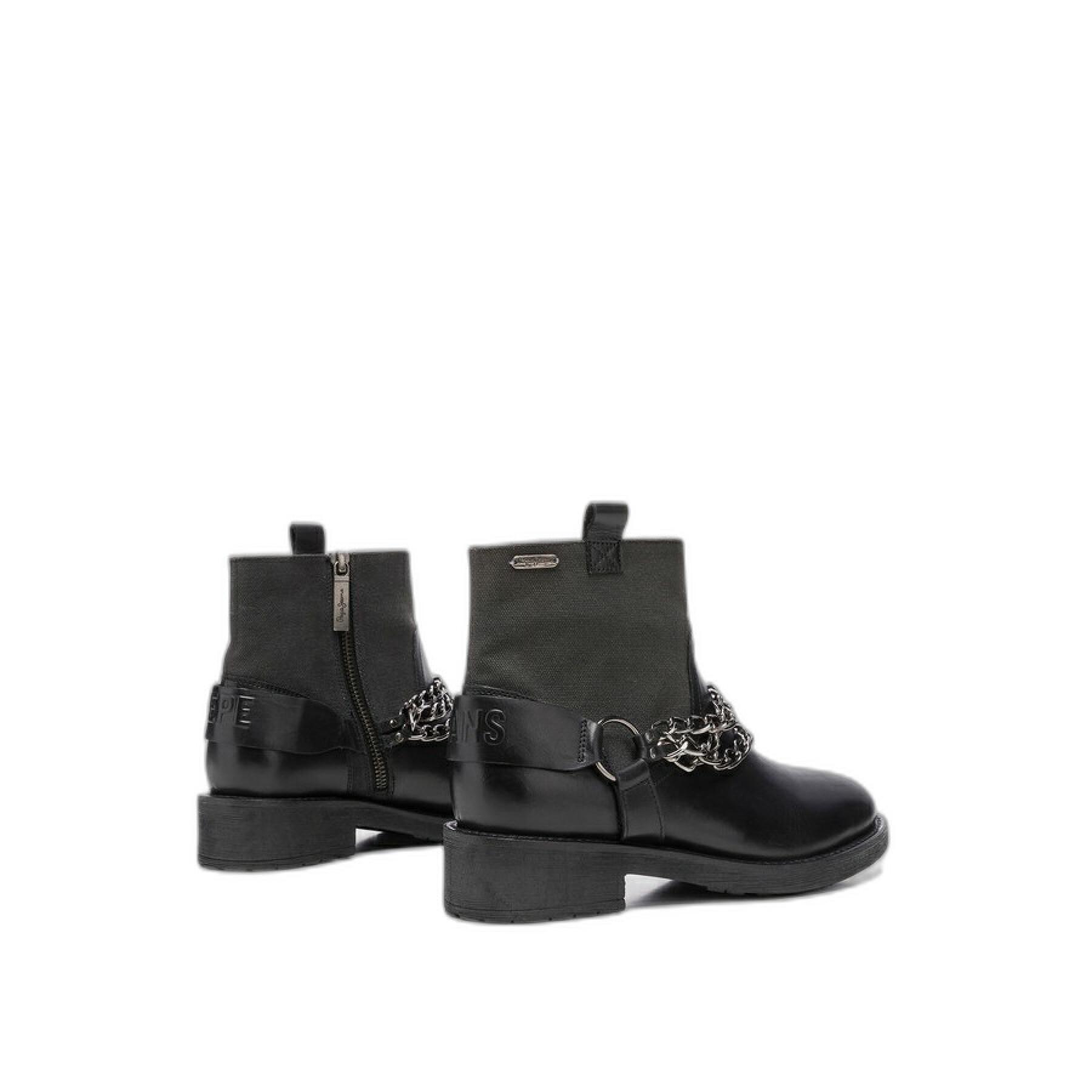 Women's boots Pepe Jeans Maddox Chain