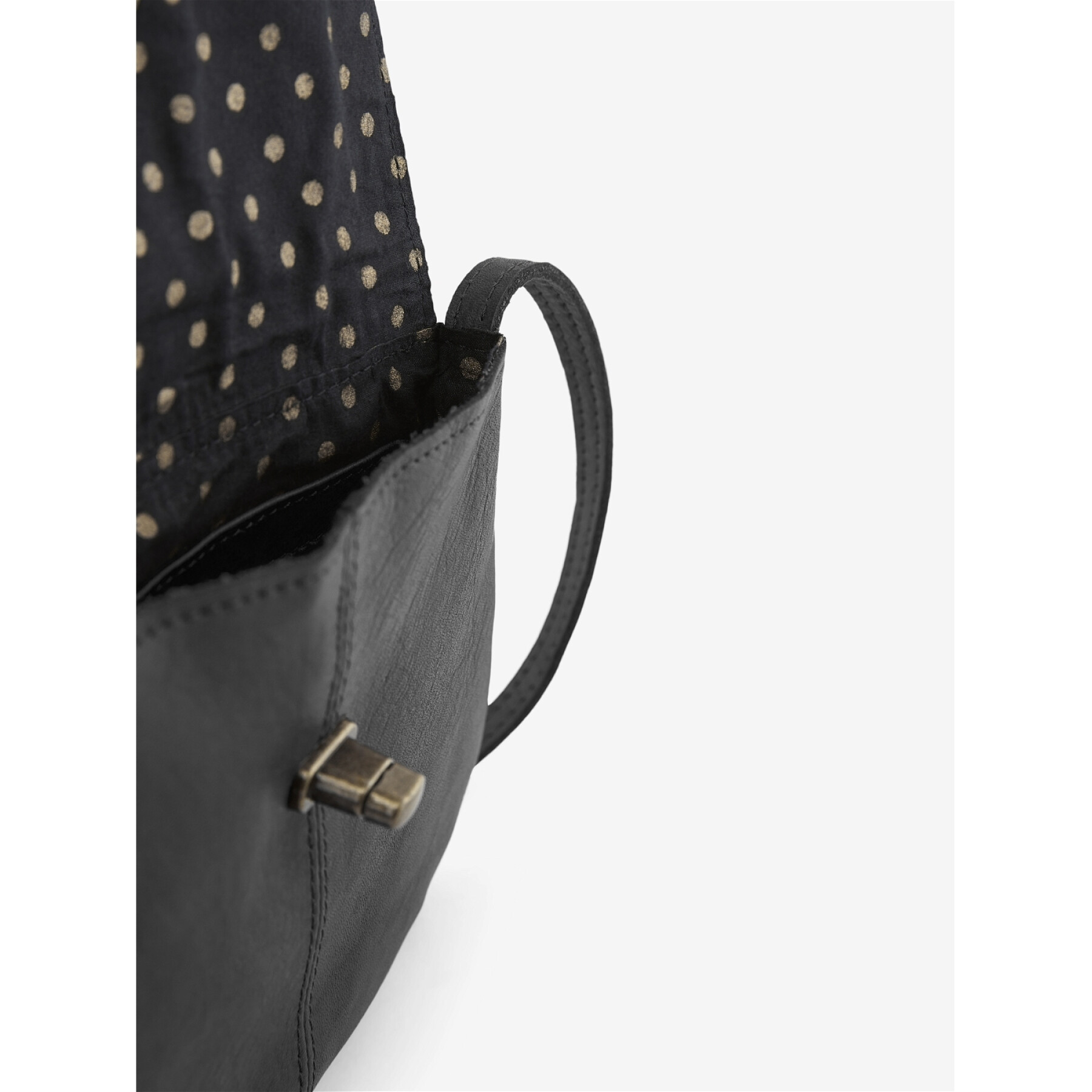 Women's leather handbag Pieces Totally Royal