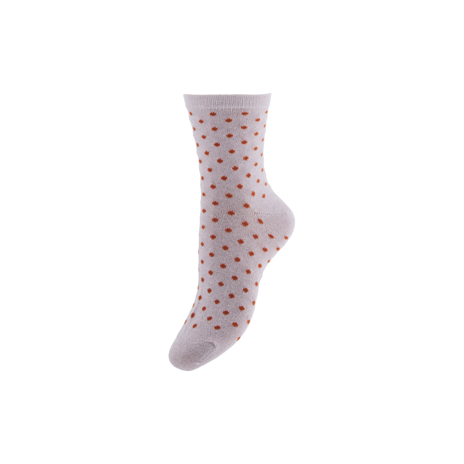 Women's long socks Pieces Sebby Glitter Pattern