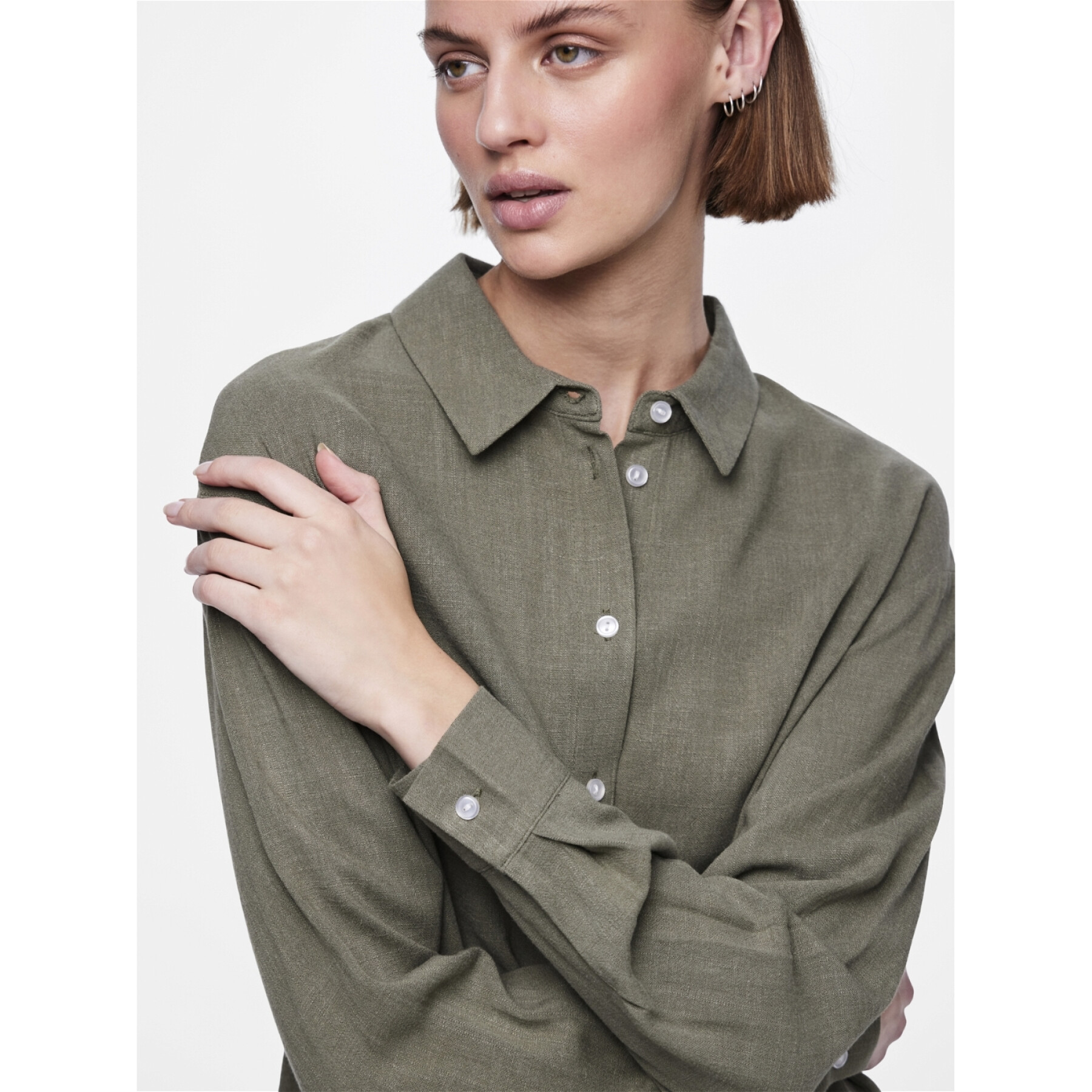 Women's long sleeve shirt Pieces Vinsty Noos BC