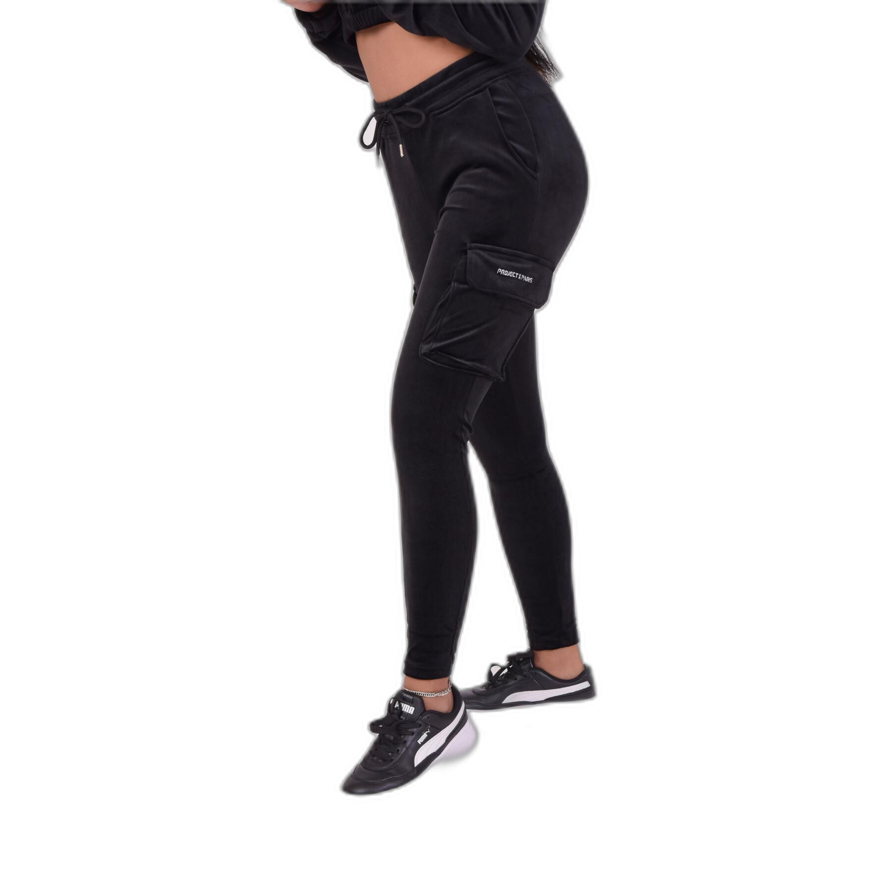 Women's velvet jogging suit Project X Paris