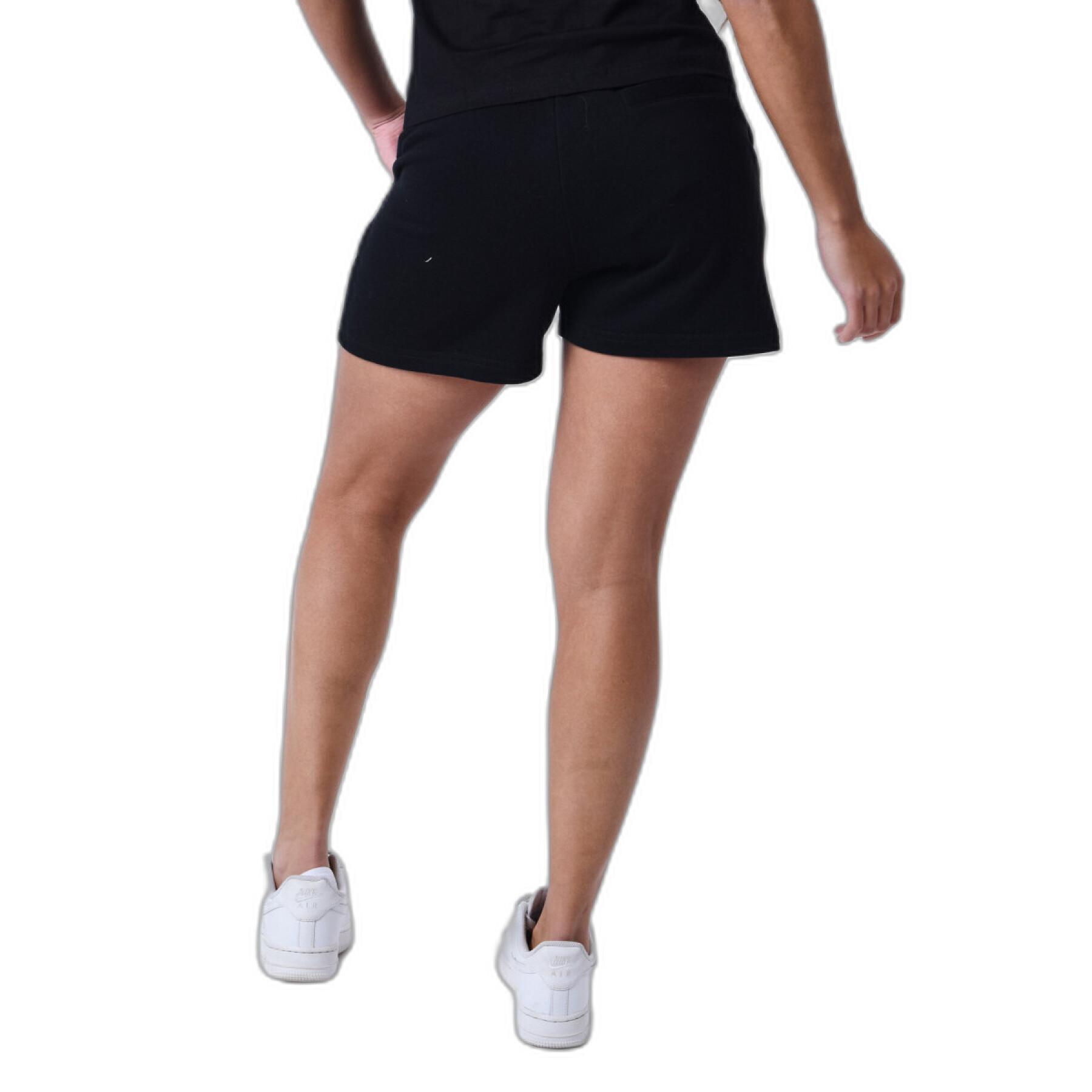 Basic shorts with embroidered logo for women Project X Paris