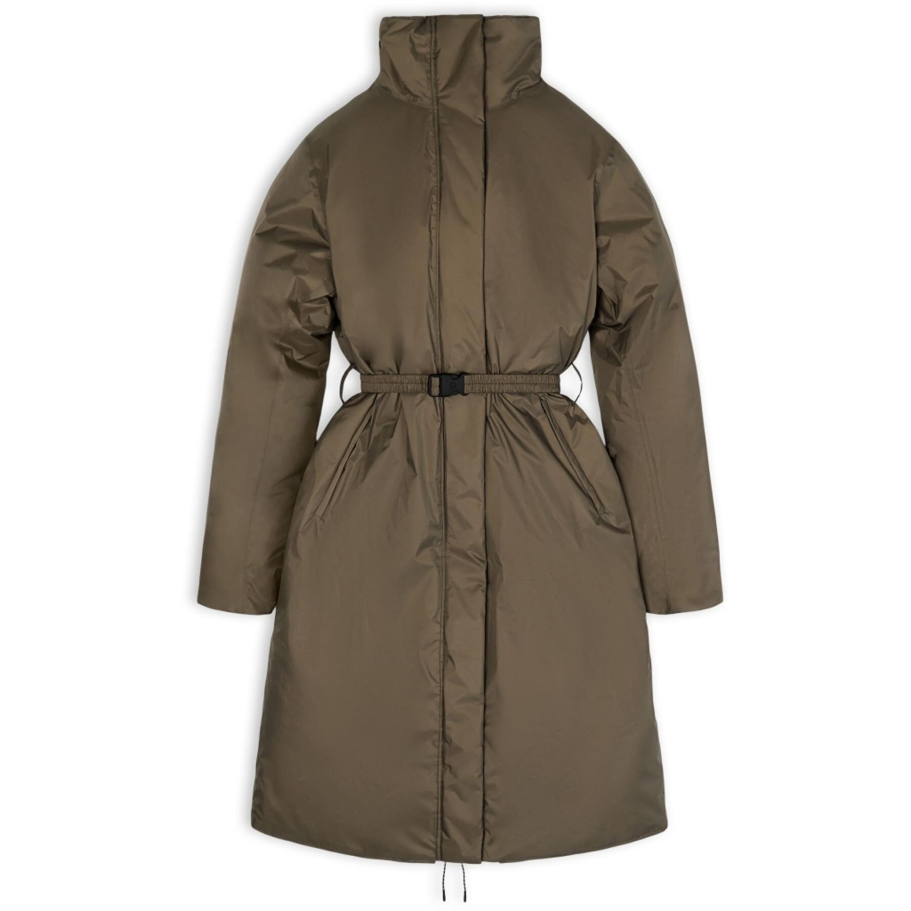 Long nylon jacket for women Rains