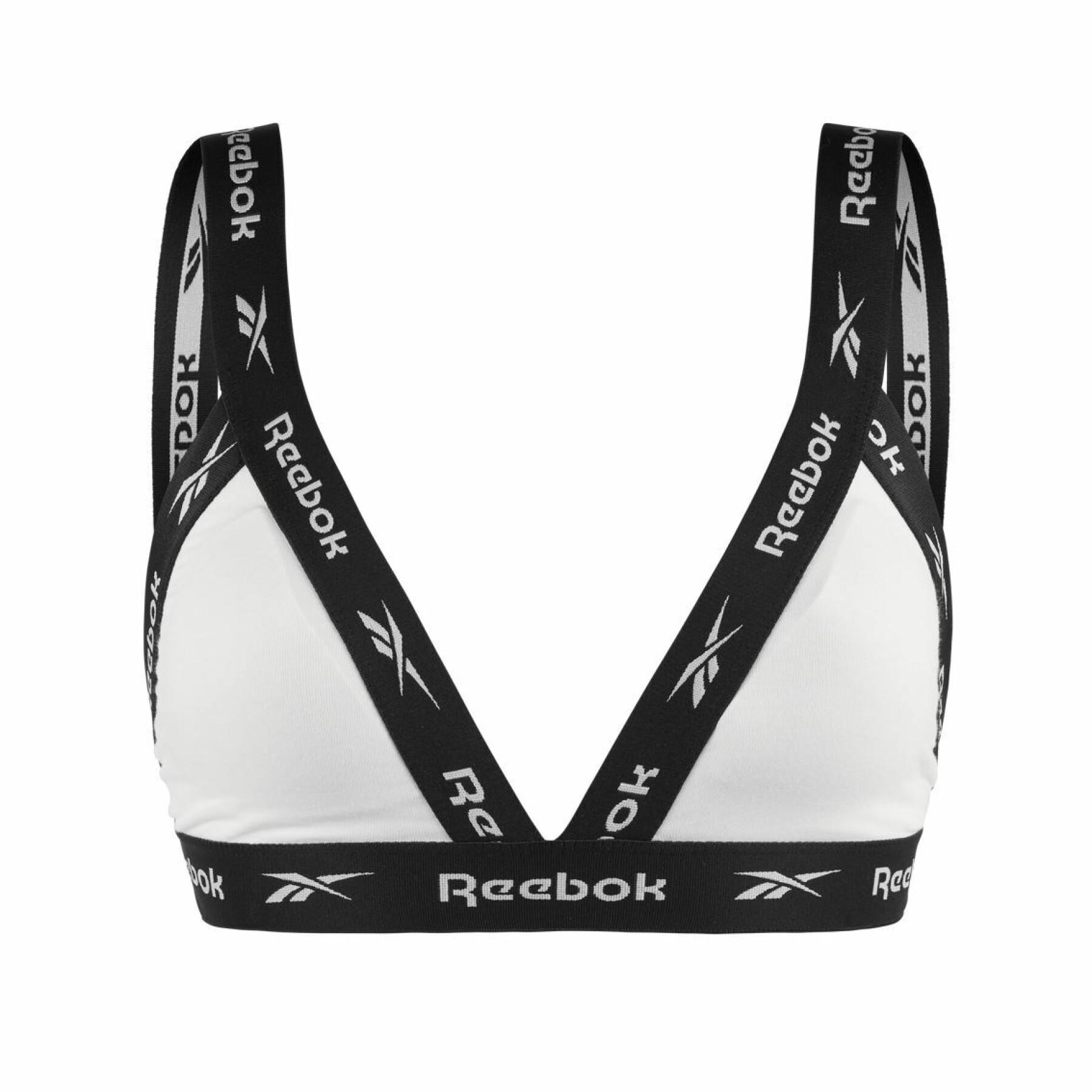 Triangle bra with removable pads for women Reebok Dotty