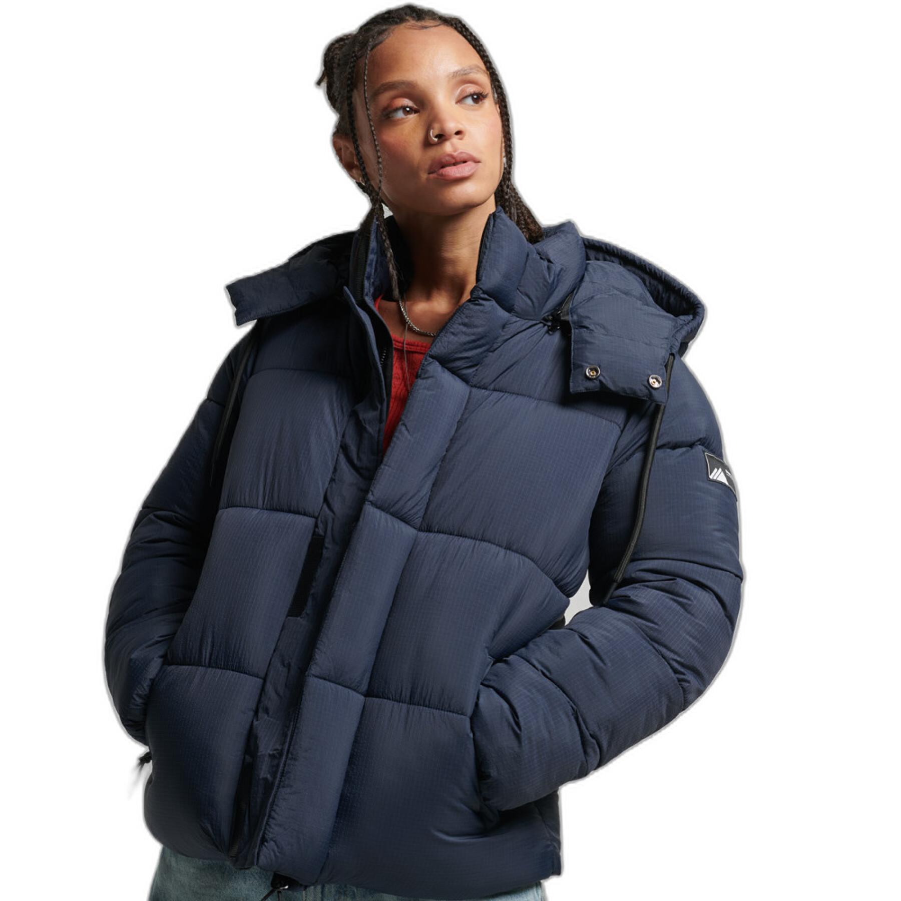 Hooded Puffer Jacket Superdry Ripstop