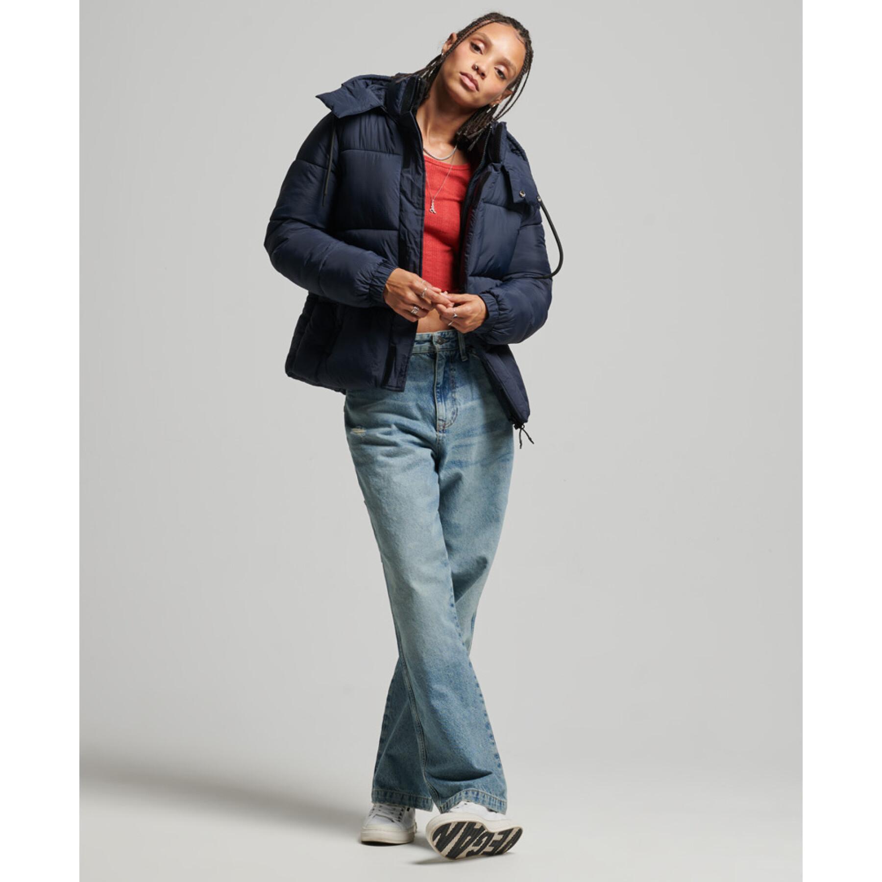 Hooded Puffer Jacket Superdry Ripstop