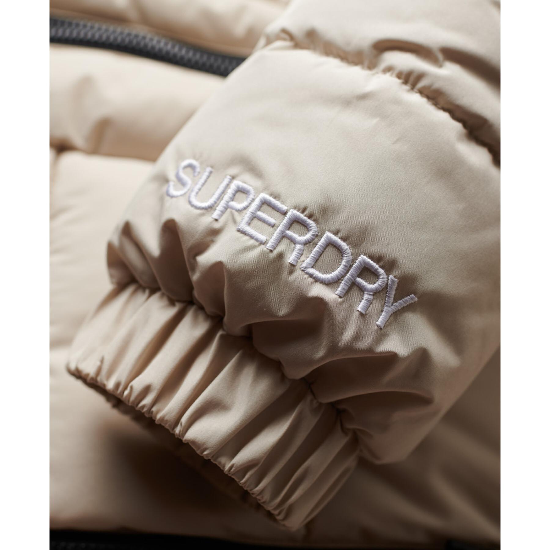 Hooded Puffer Jacket Superdry Spirit Sports